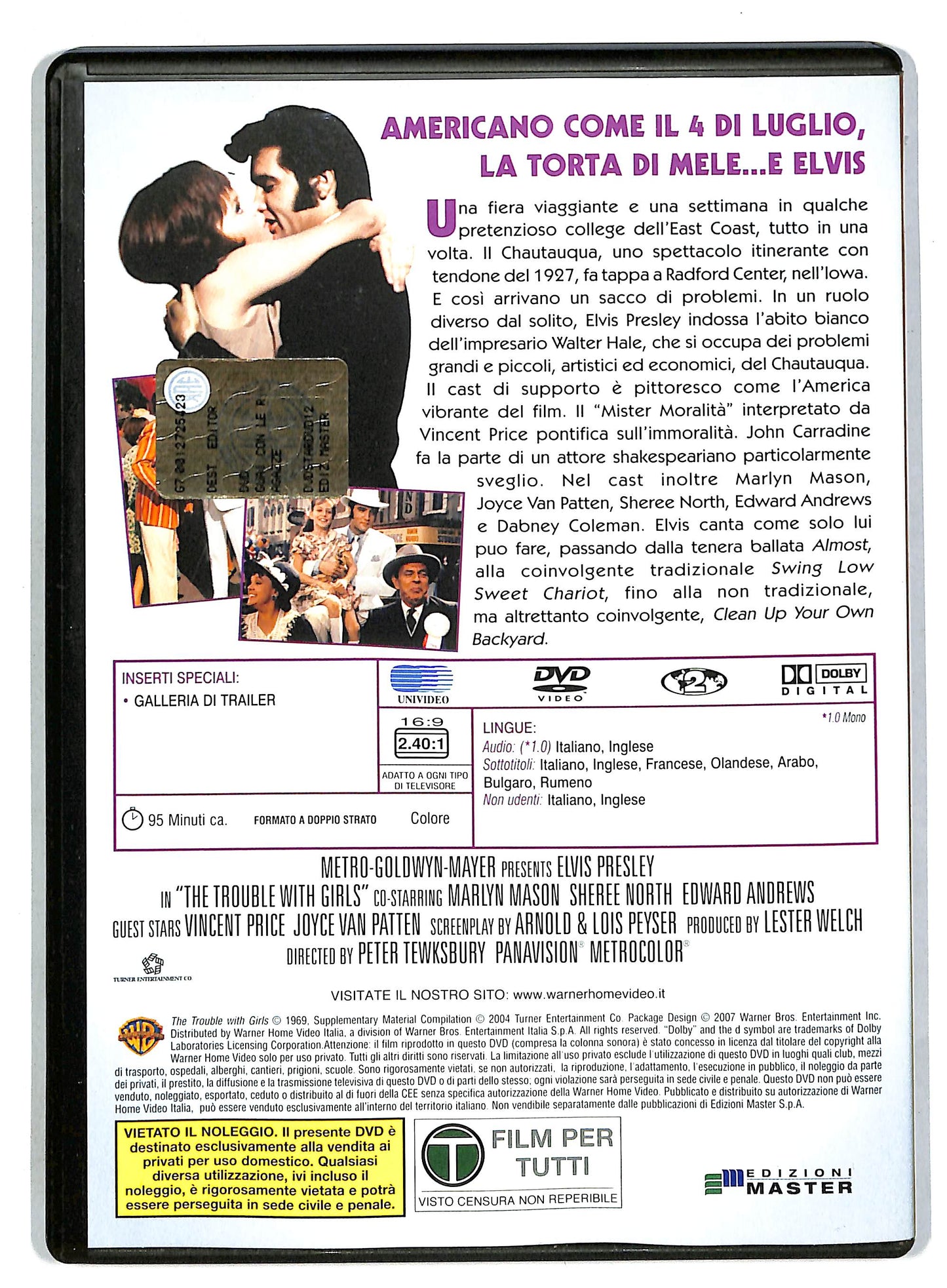 EBOND Elvis - Guai Con Le Ragazze DVD D818715