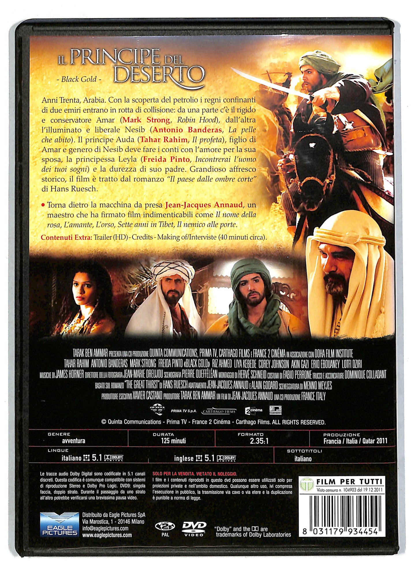 EBOND Il Principe Del Deserto DVD D818727