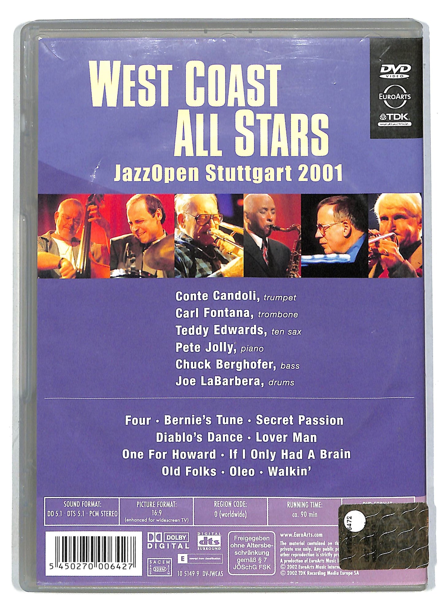 EBOND West coast all stars DVD D818730