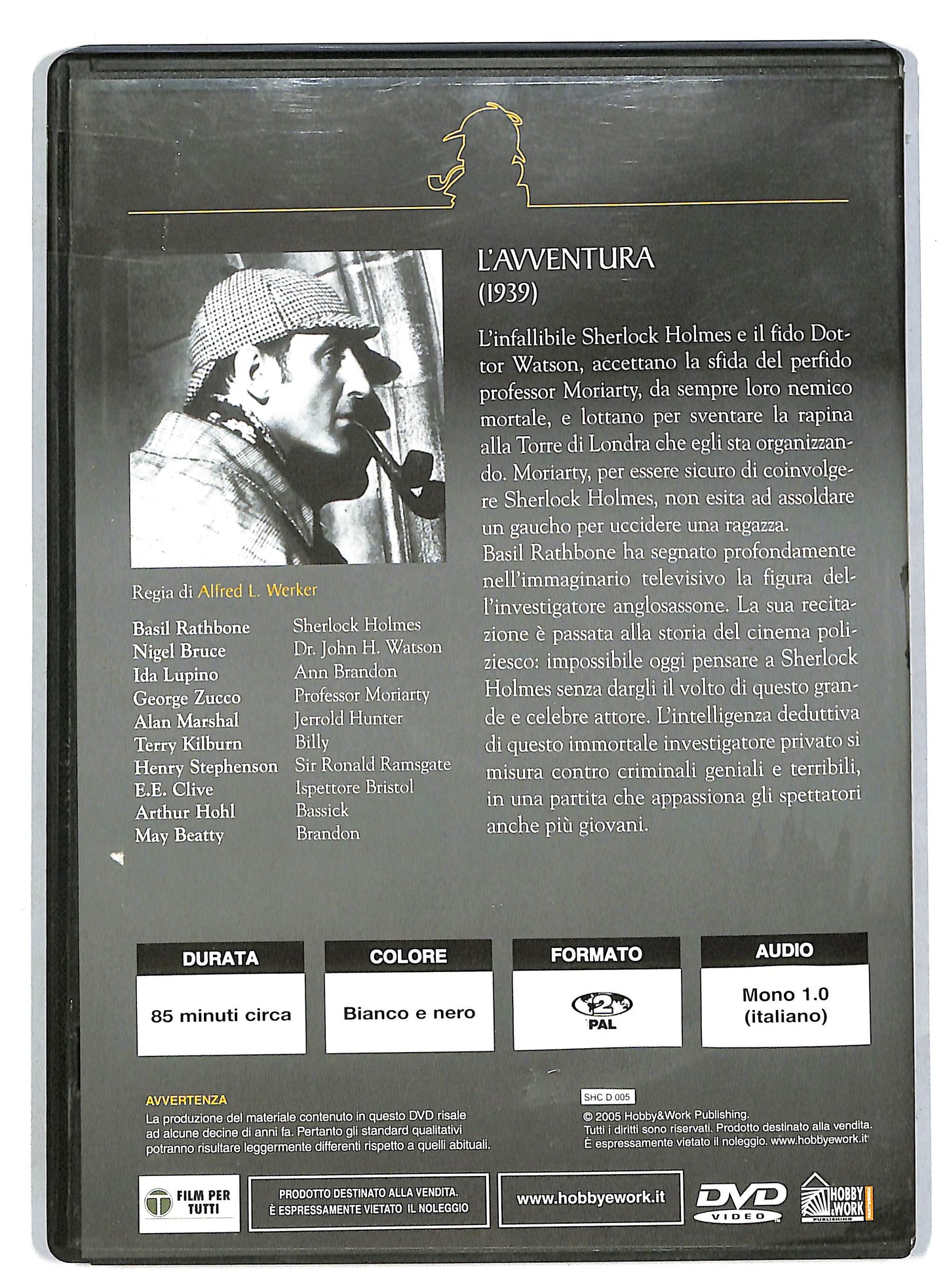 EBOND Sherlock Holmes Collection - L'avventura vol.5 EDITORIALE DVD D818741