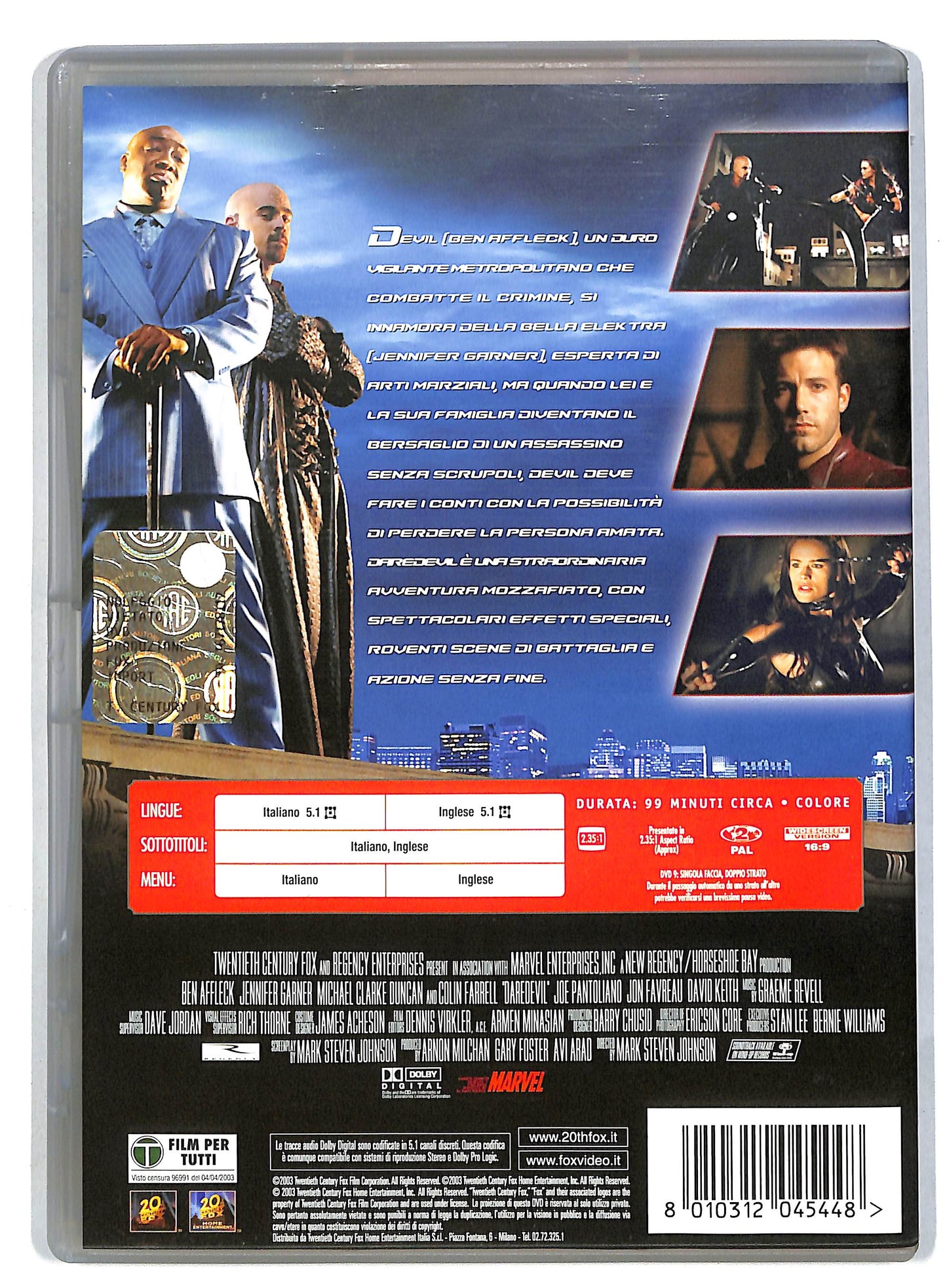 EBOND Daredevil DVD D818801