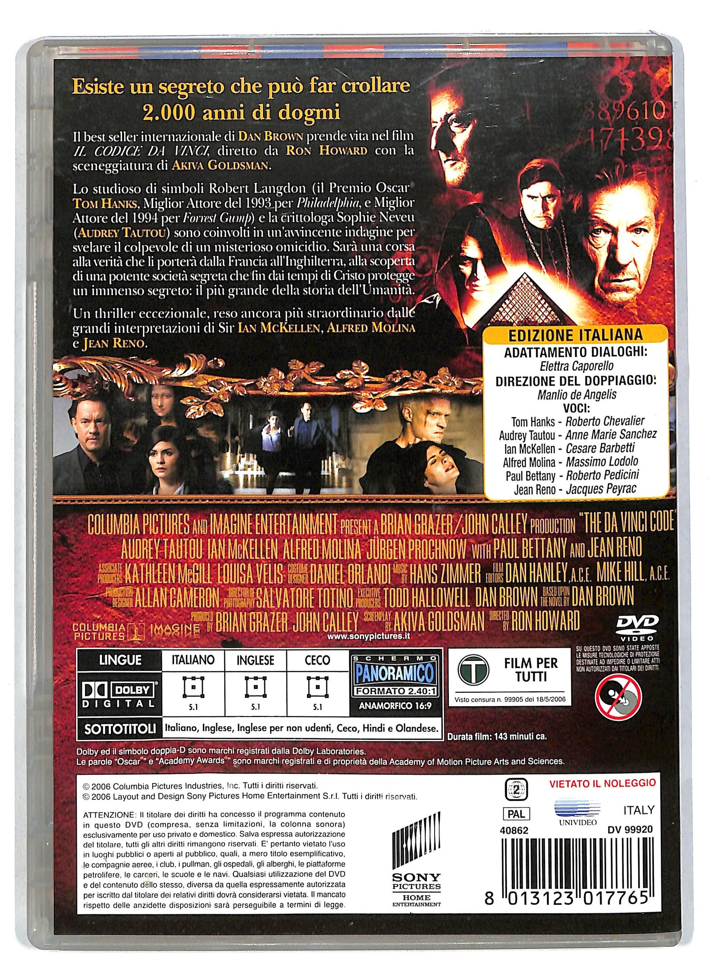 EBOND Il Codice Da Vinci DVD D818808