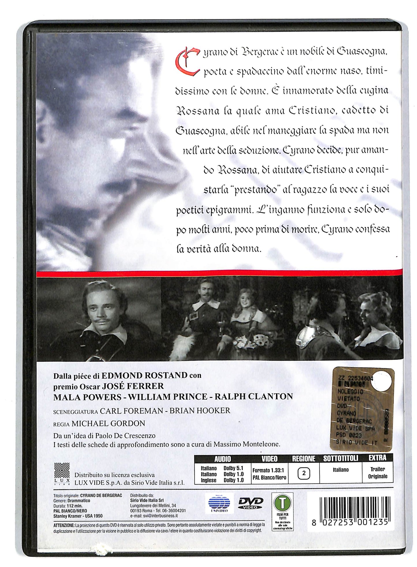 EBOND Cyrano de Bergerac DVD D818809
