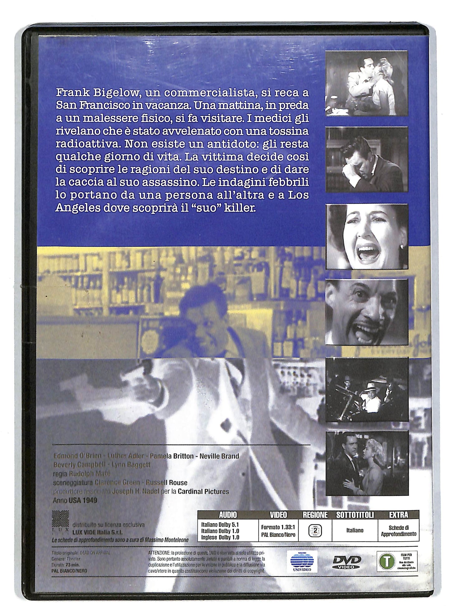 EBOND D.O.A Due Ore Ancora EDITORIALE DVD D818810