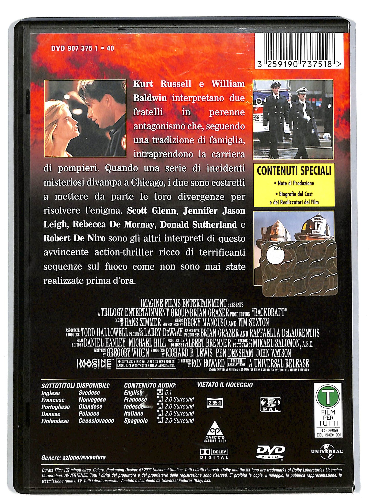 EBOND Fuoco assassino DVD D818815