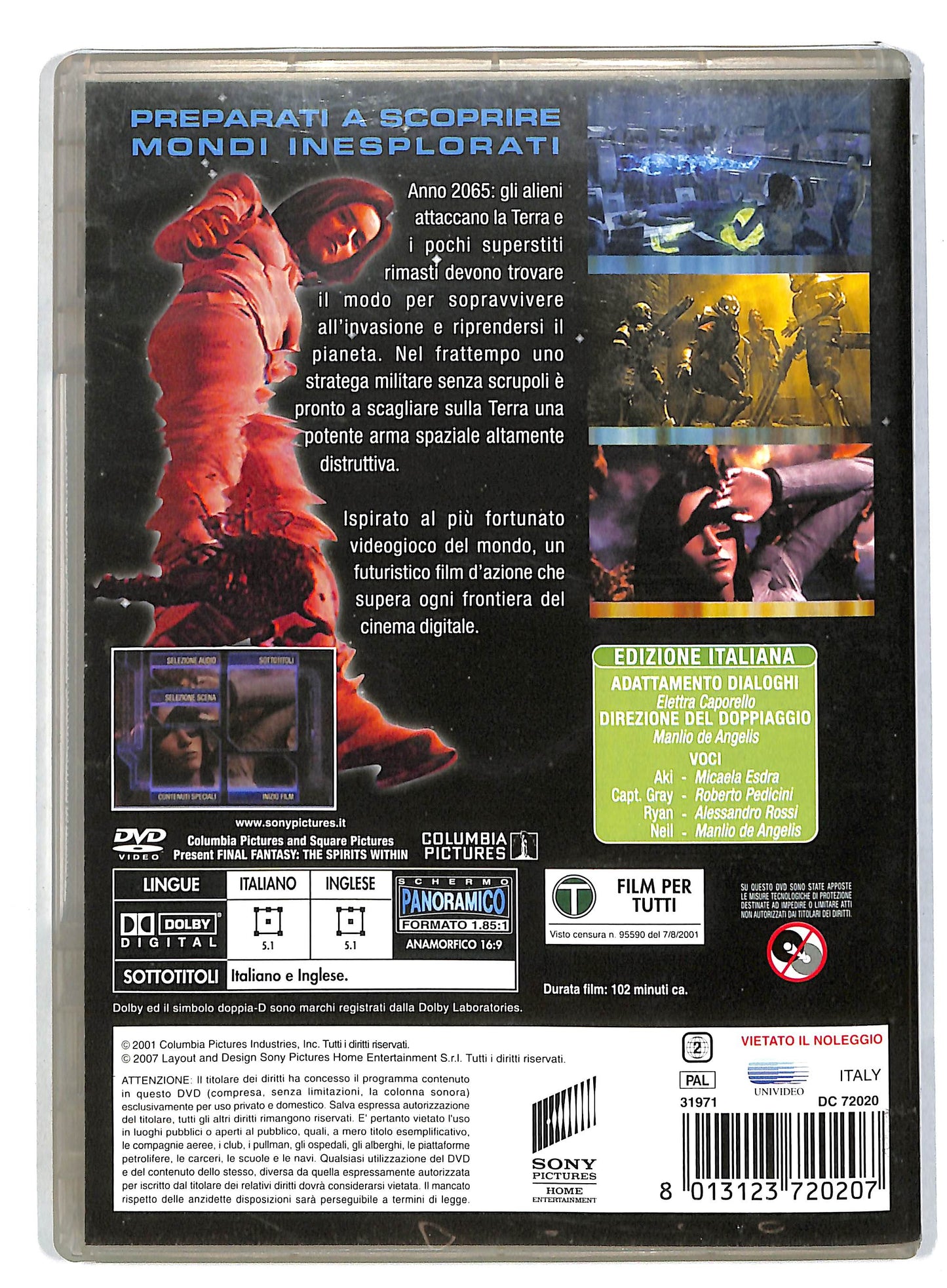 EBOND Final Fantasy DVD D818818