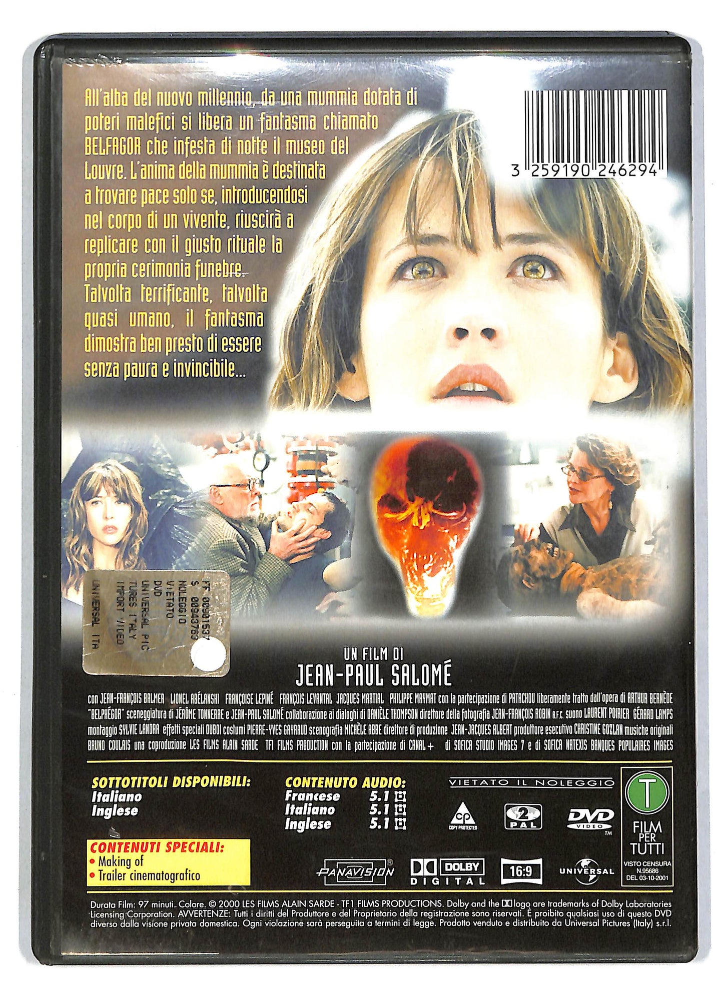 EBOND Belfagor - Il Fantasma Del Louvre DVD D818840