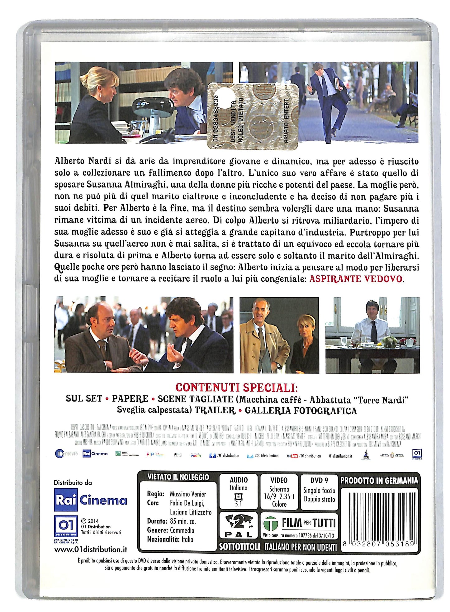 EBOND Aspirante vedovo DVD D818864