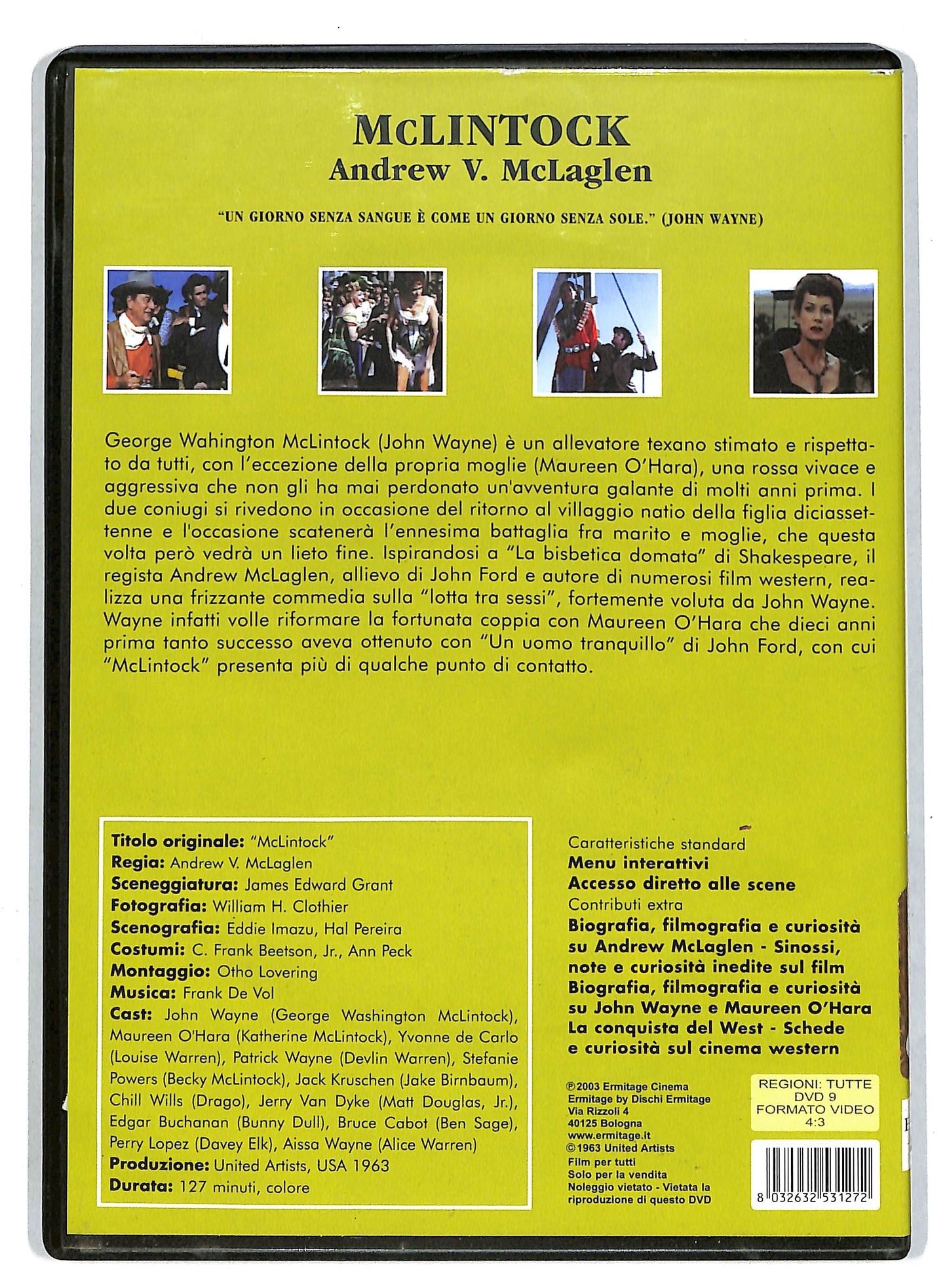 EBOND Mclintock Di Andrew V. Mclaglen DVD D818914