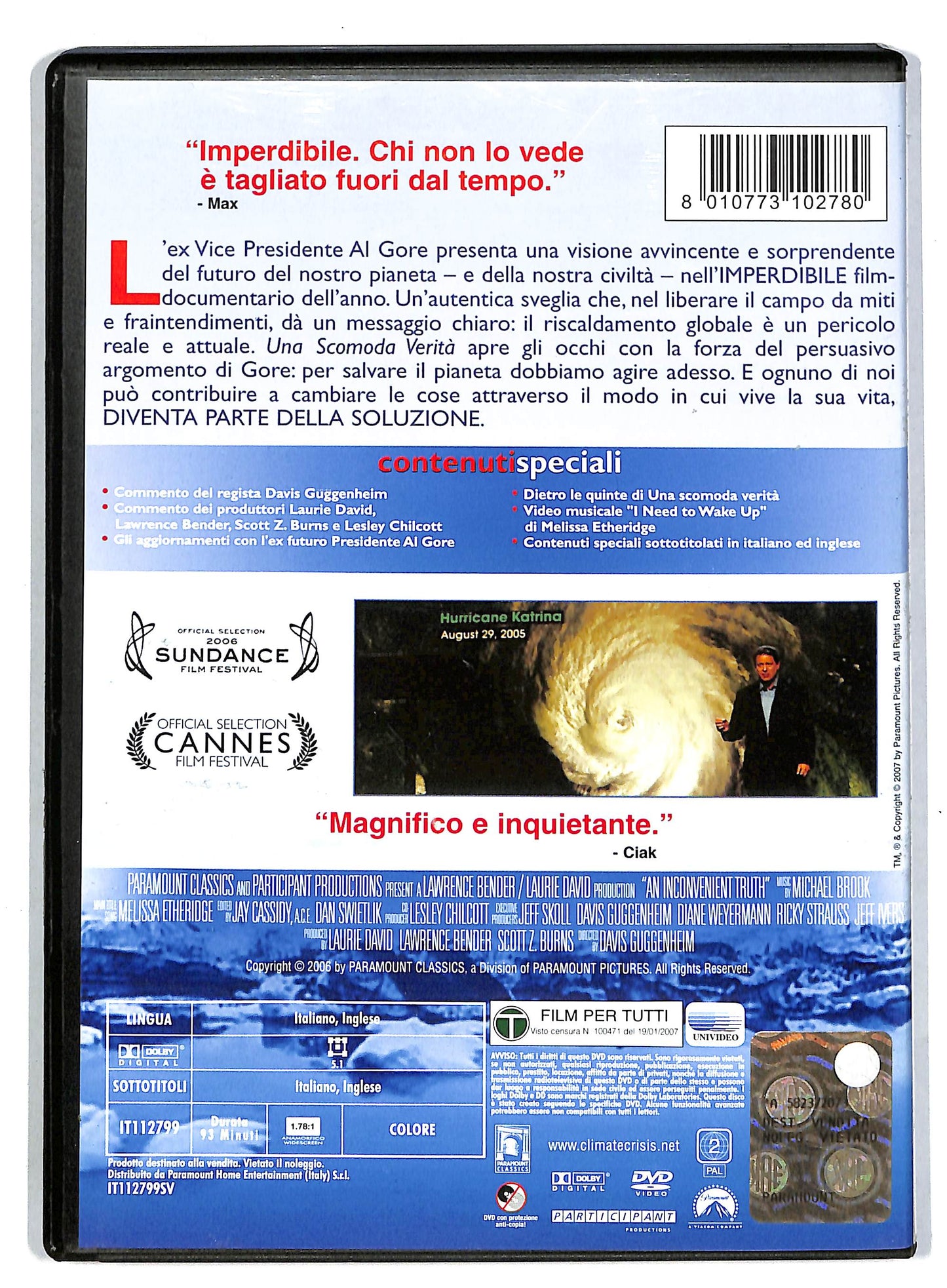 EBOND Una Scomoda Verita DVD D818940