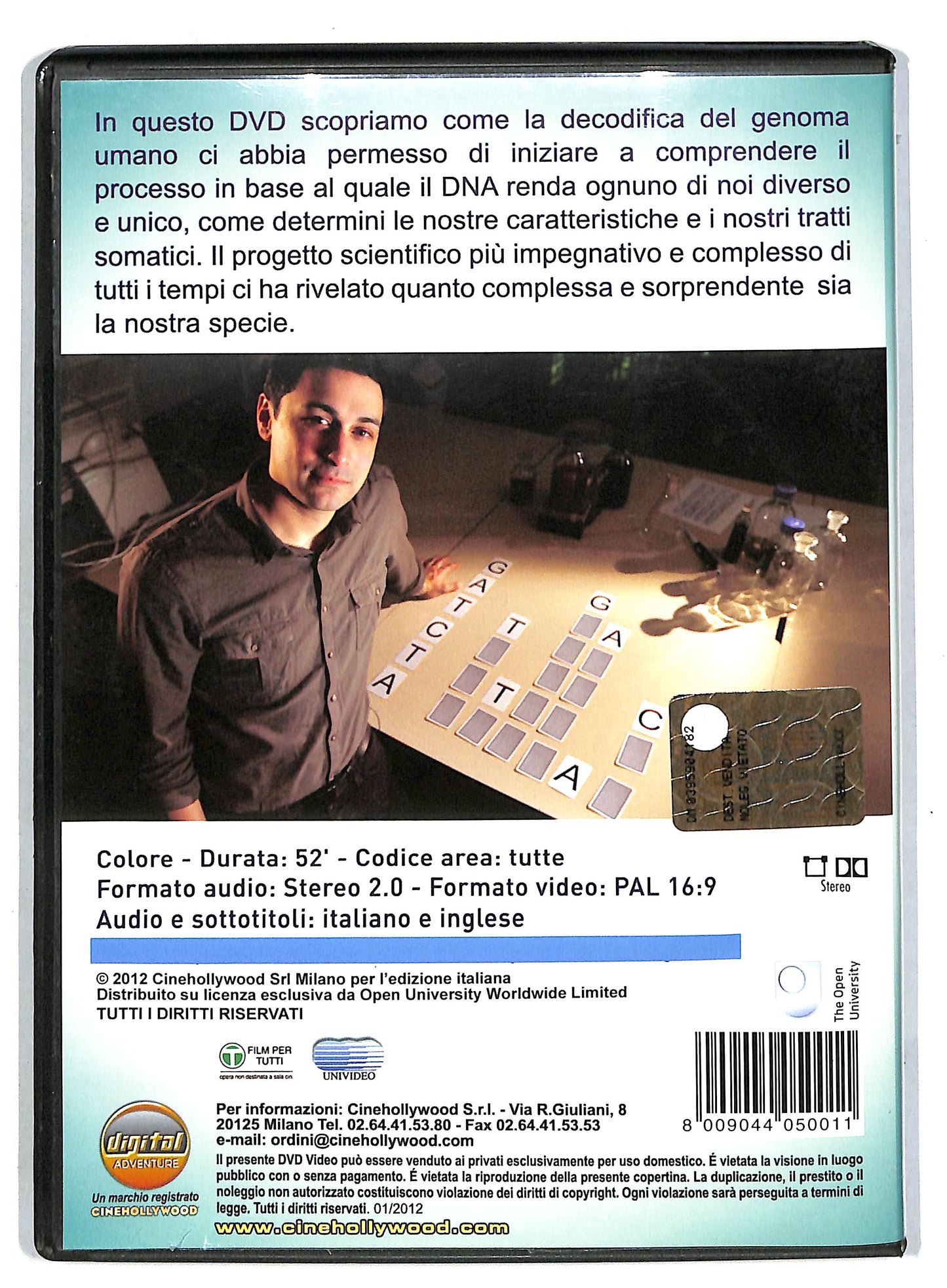 EBOND Il genoma umano - Le origini della vita DVD D818955