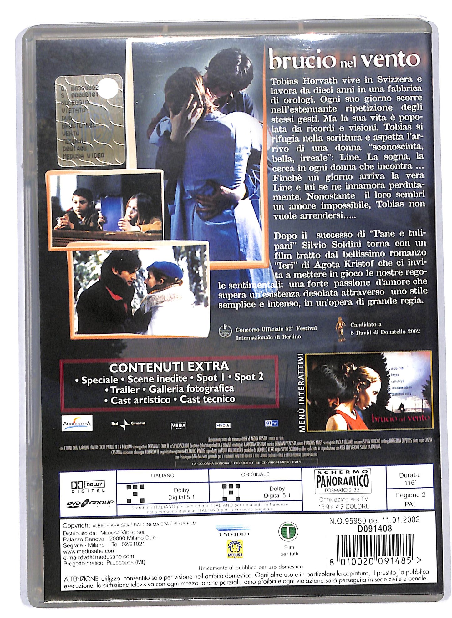 EBOND Brucio Nel Vento DVD D819012