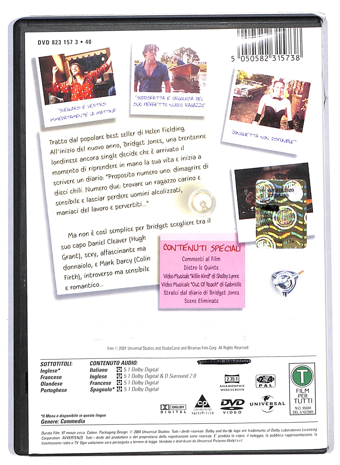 EBOND Il Diario Di Bridget Jones DVD D819035