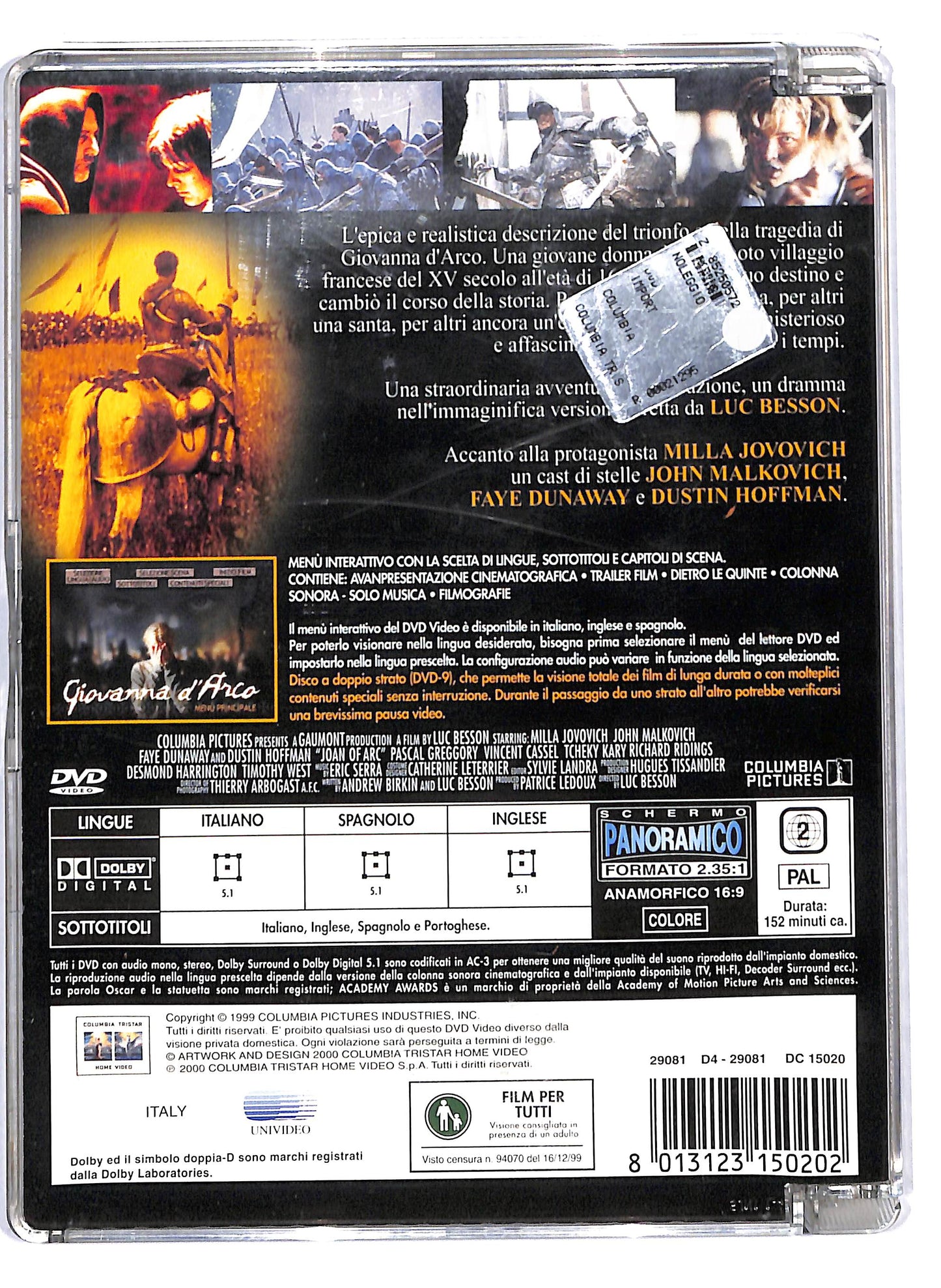 EBOND Giovanna D'arco SJB DVD D819039