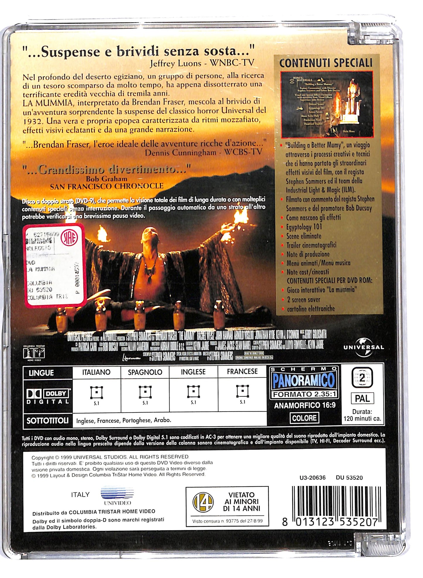 EBOND La Mummia SJB DVD D819041