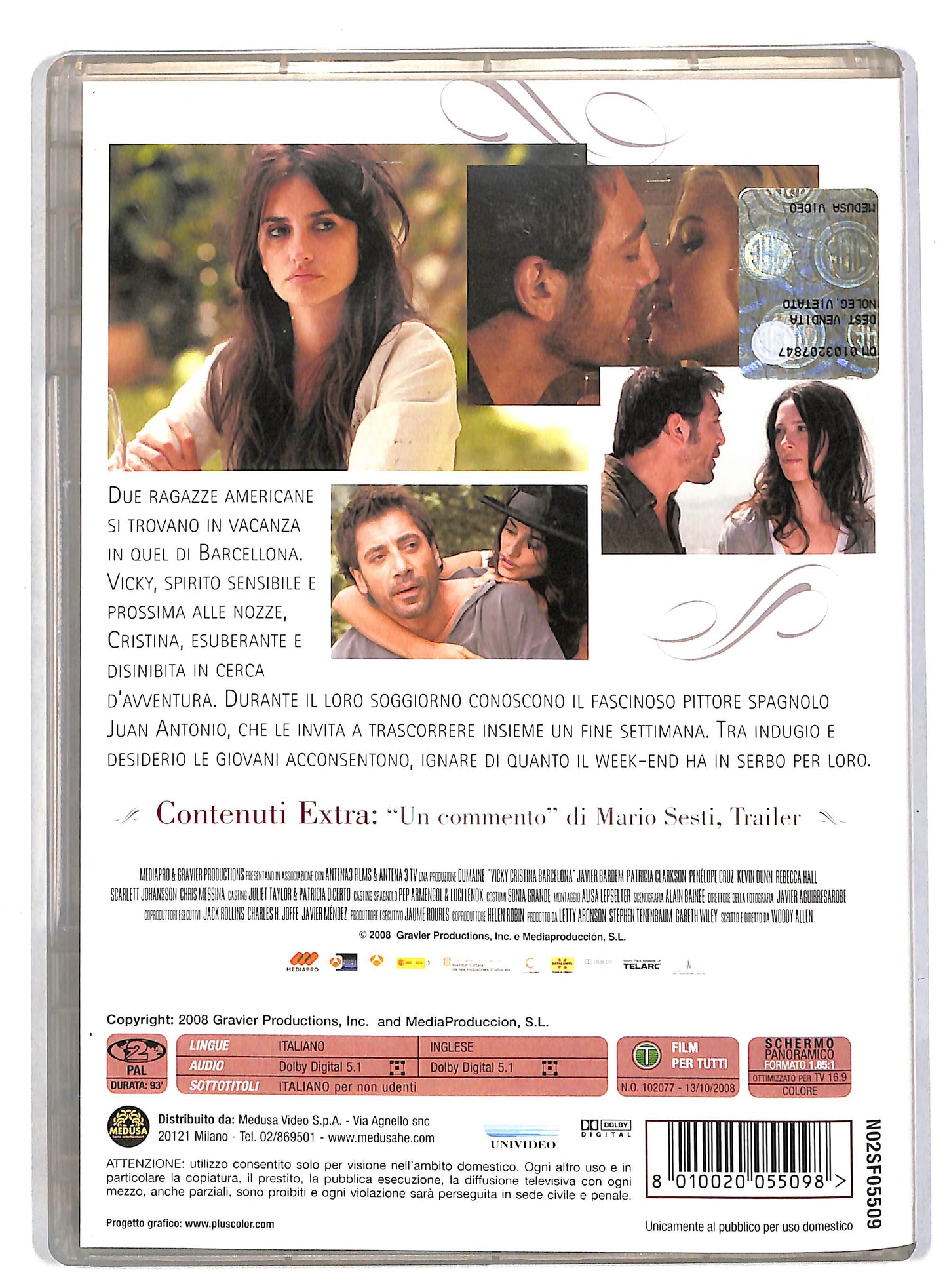 EBOND Vicky Cristina Barcelona DVD D819126