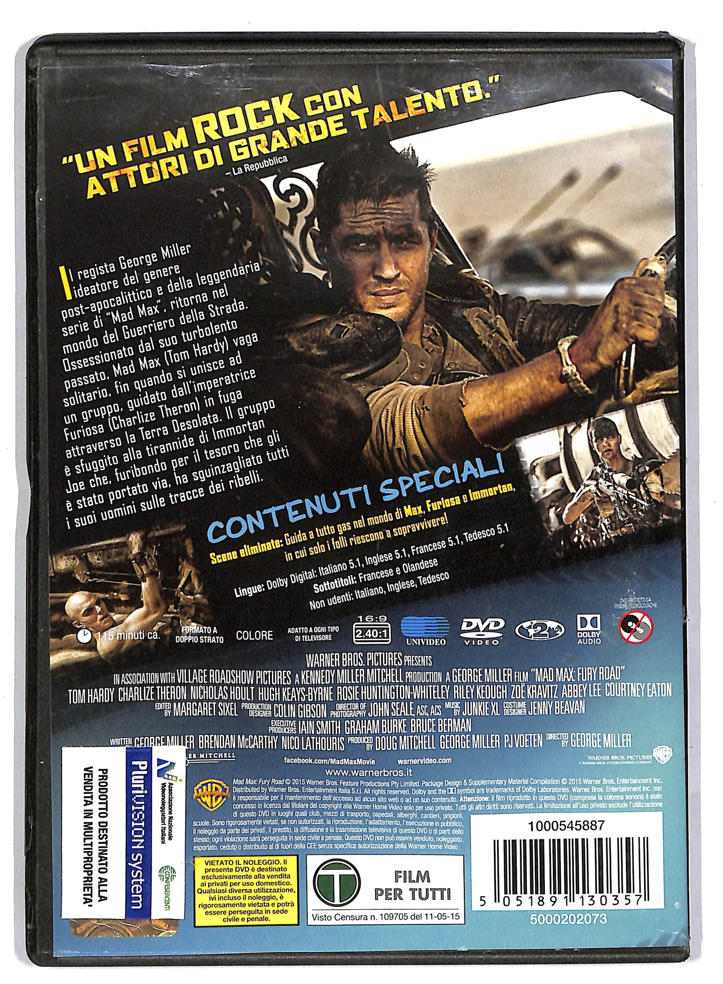 EBOND Mad Max Fury Road DVD D819131