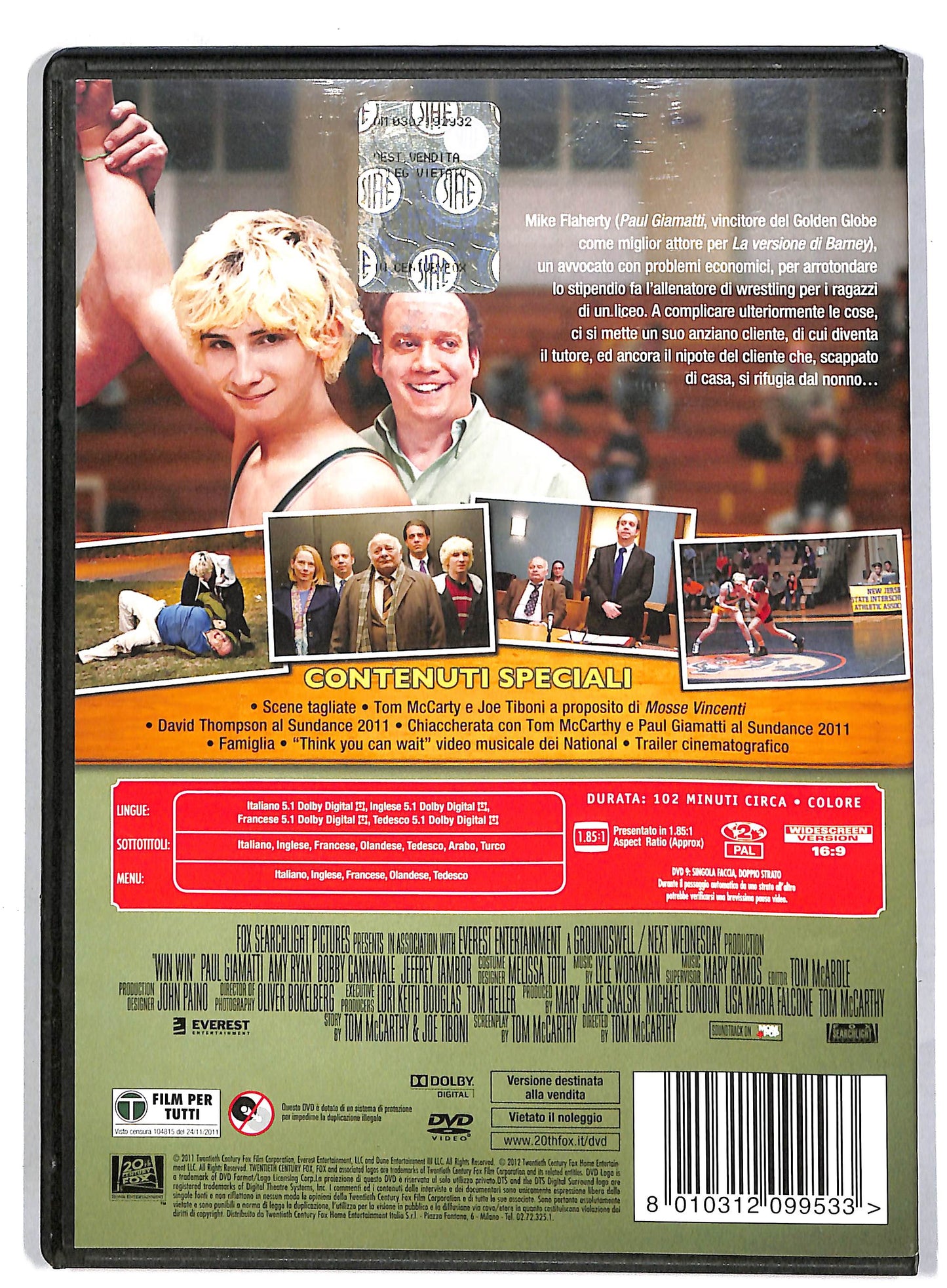 EBOND Mosse Vincenti DVD D819149