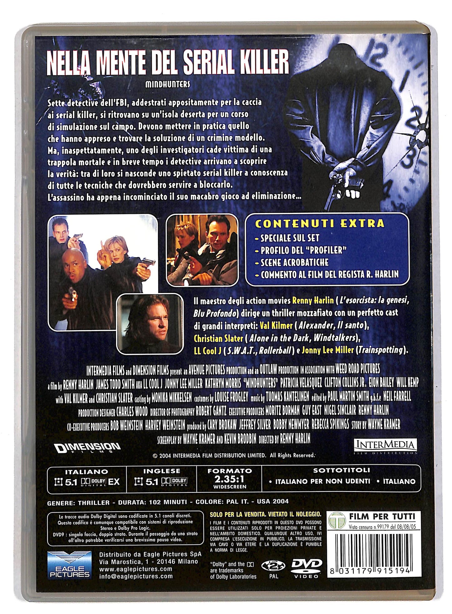 EBOND Nella mente del serial killer NOLEGGIO DVD D819310