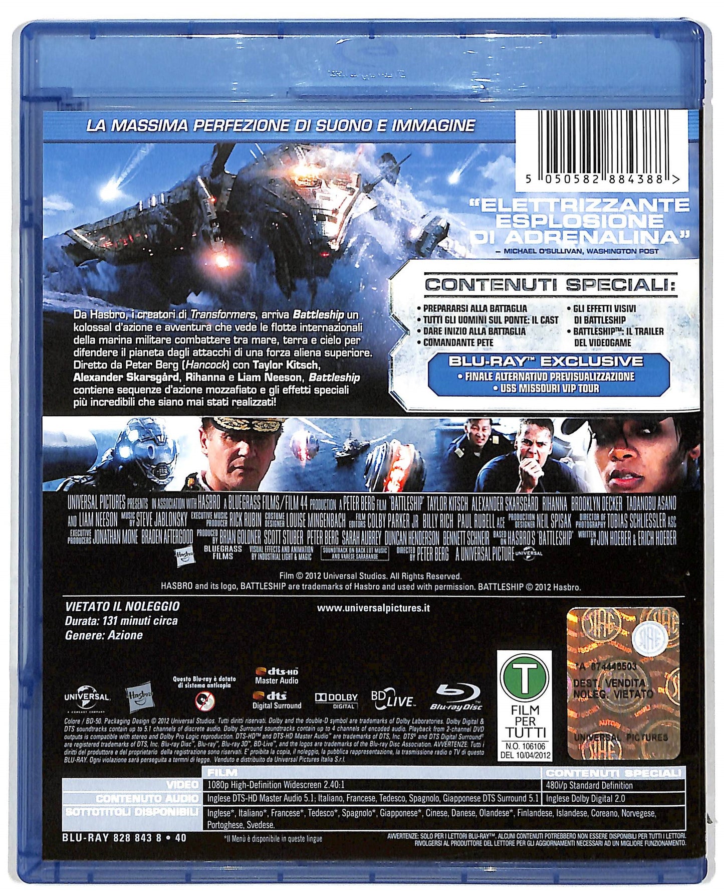 EBOND Battleship BLURAY BLURAY D819338
