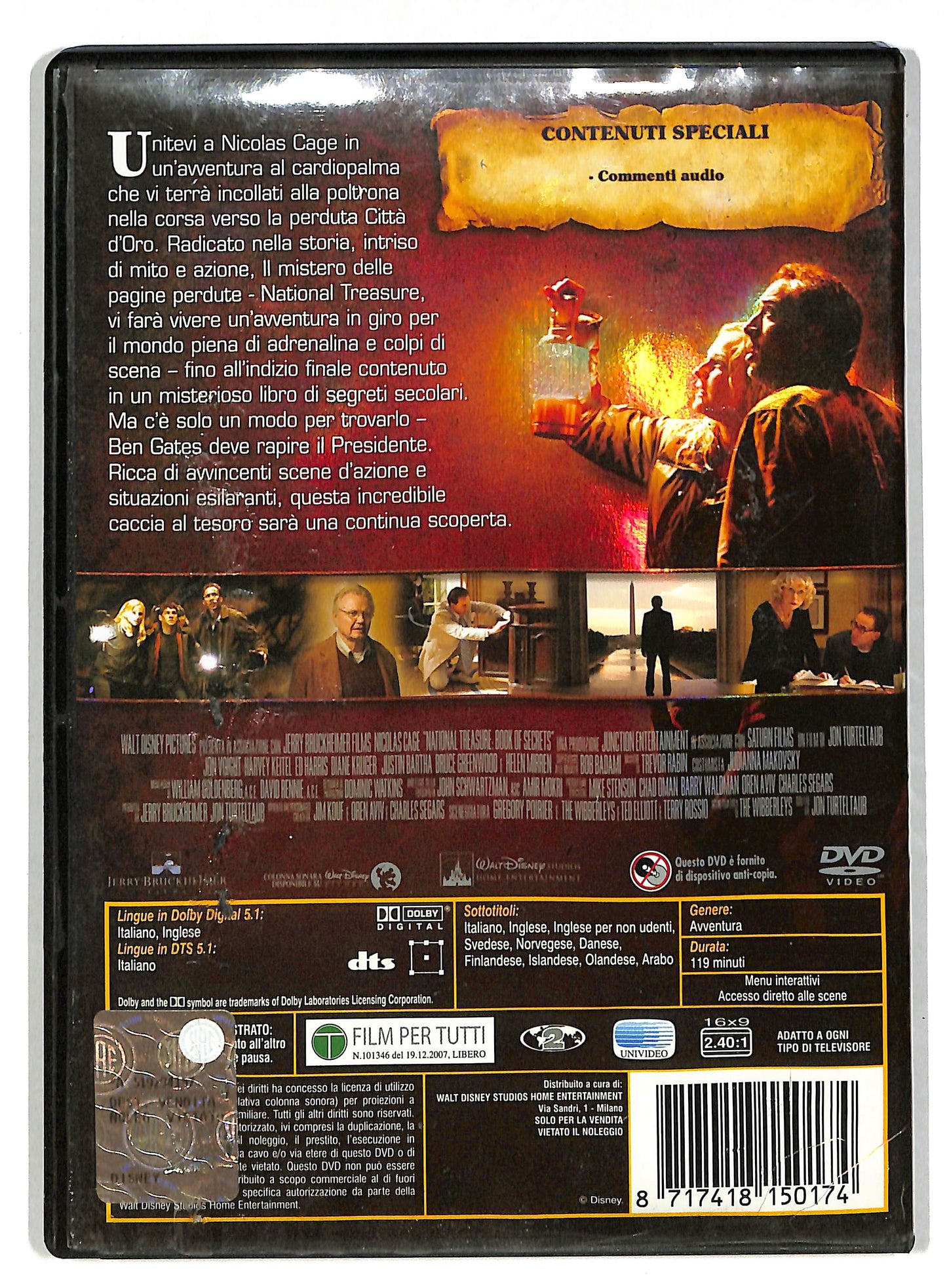 EBOND Il Mistero Delle Pagine Perdute - National Treasure DVD D819416