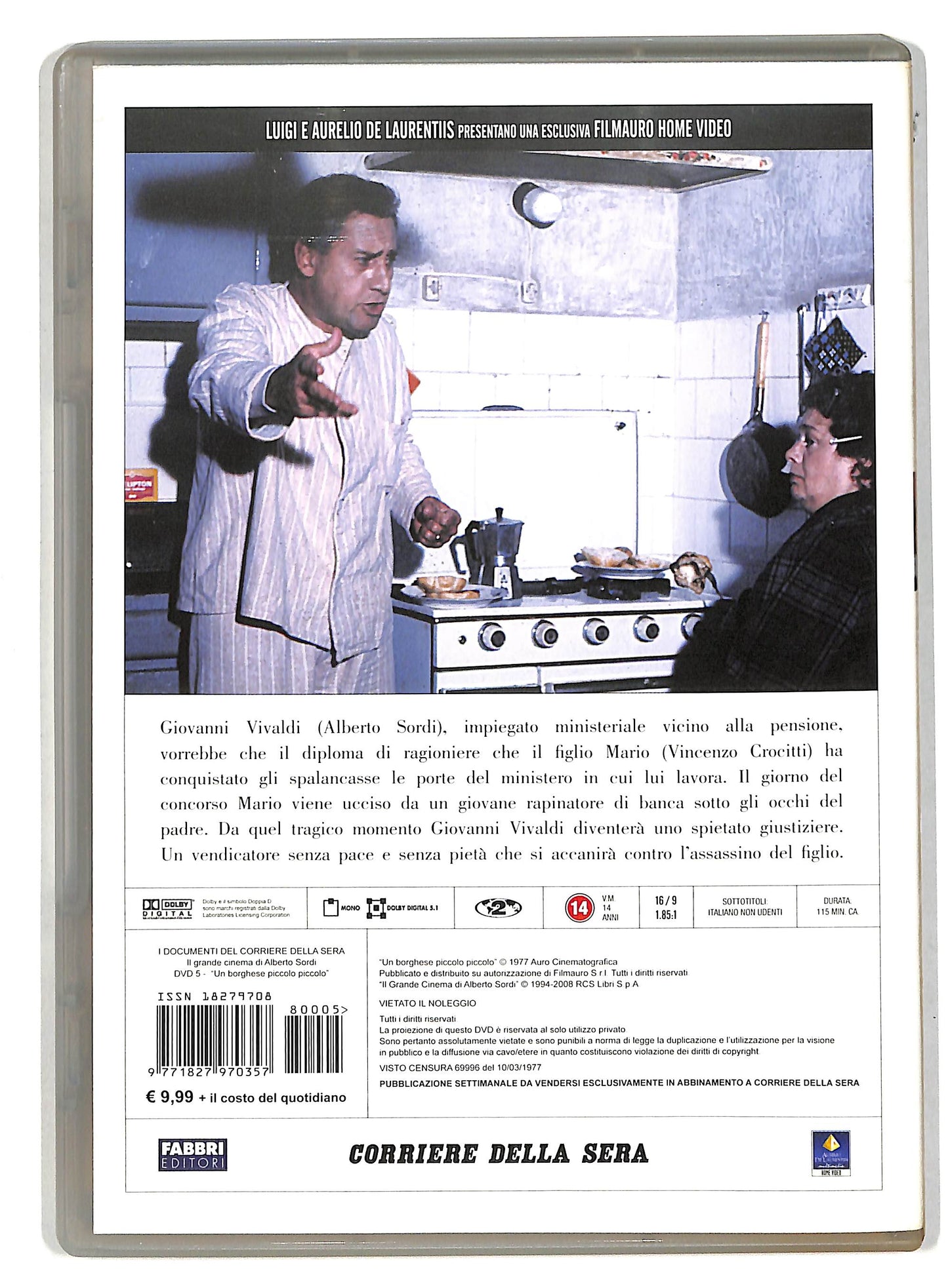 EBOND Un borghese piccolo piccolo EDITORIALE DVD D819425