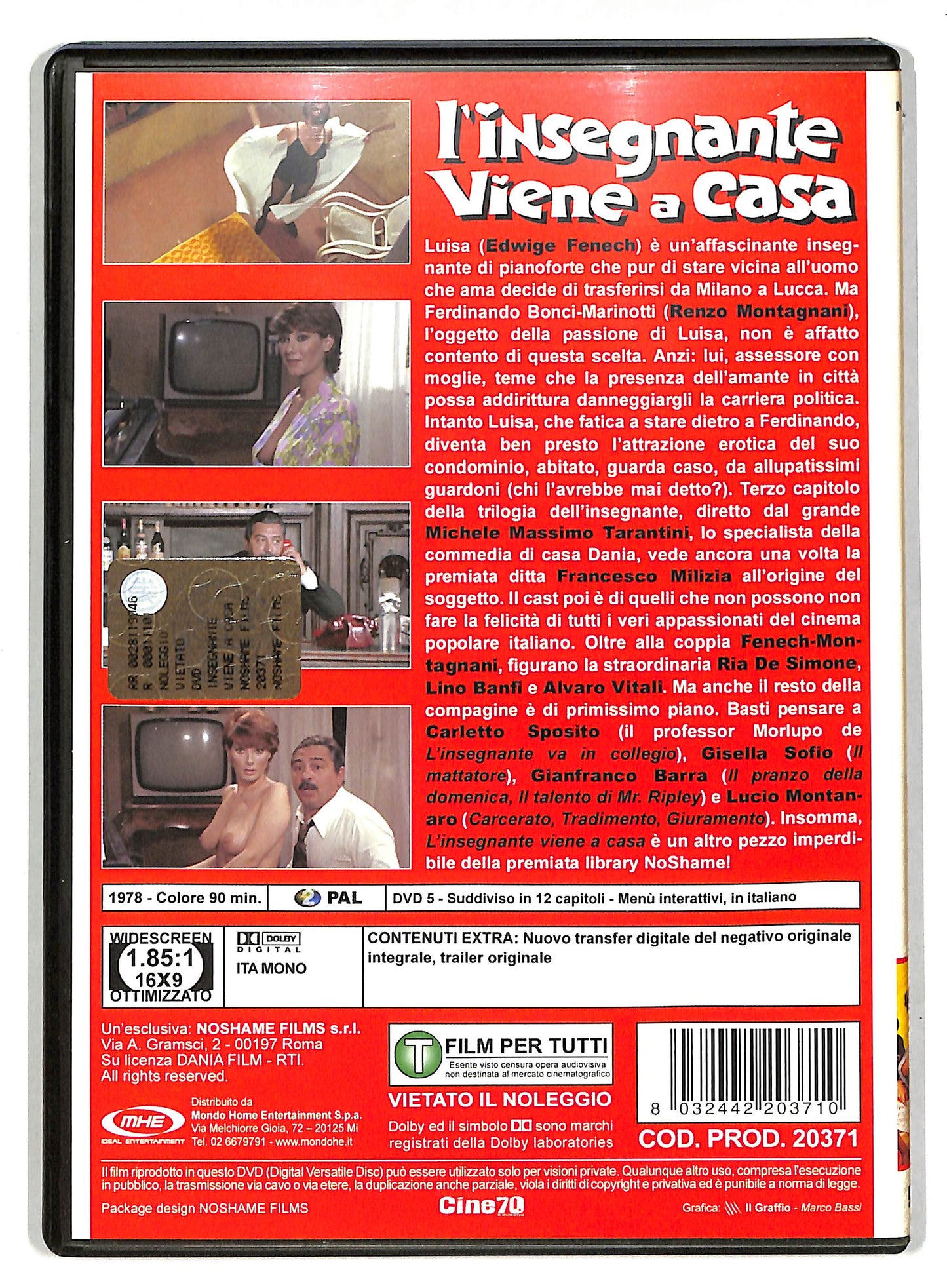 EBOND L'insegnante Viene a Casa DVD D819426
