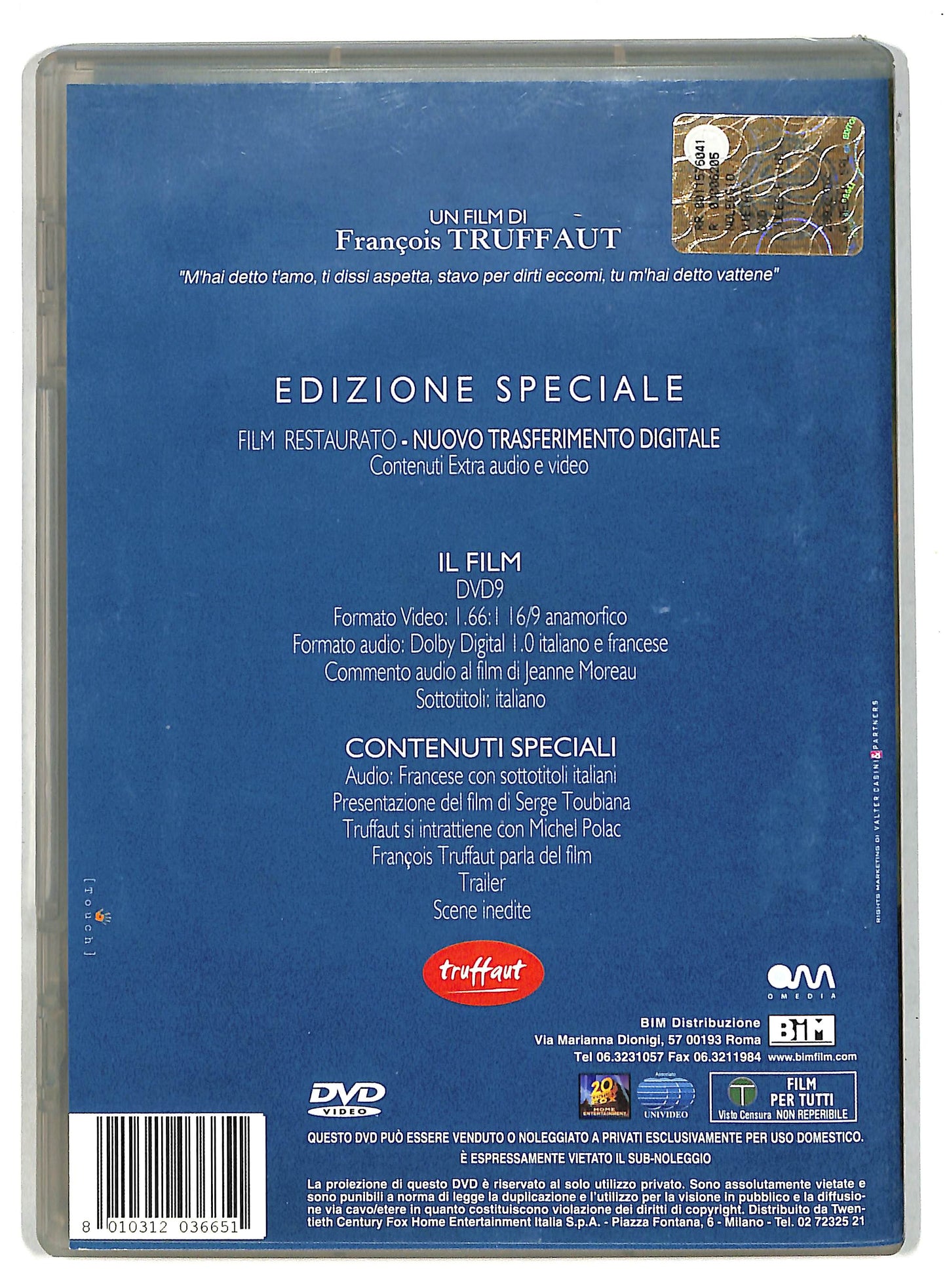 EBOND Jules e Jim DVD D819457