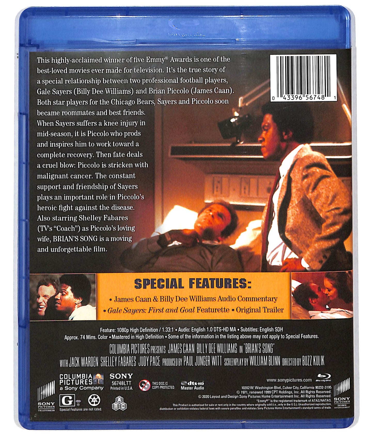 EBOND Brian's Song BLURAY D819603