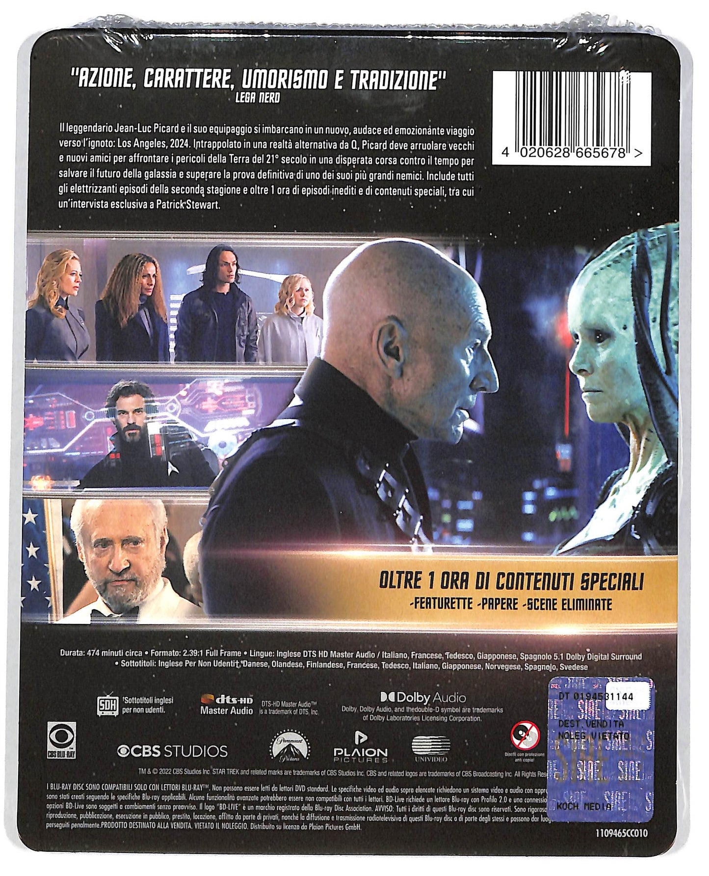 EBOND Star Trek Picard - Stagione 2 (Steelbook 3 dischi) BLURAY D819632