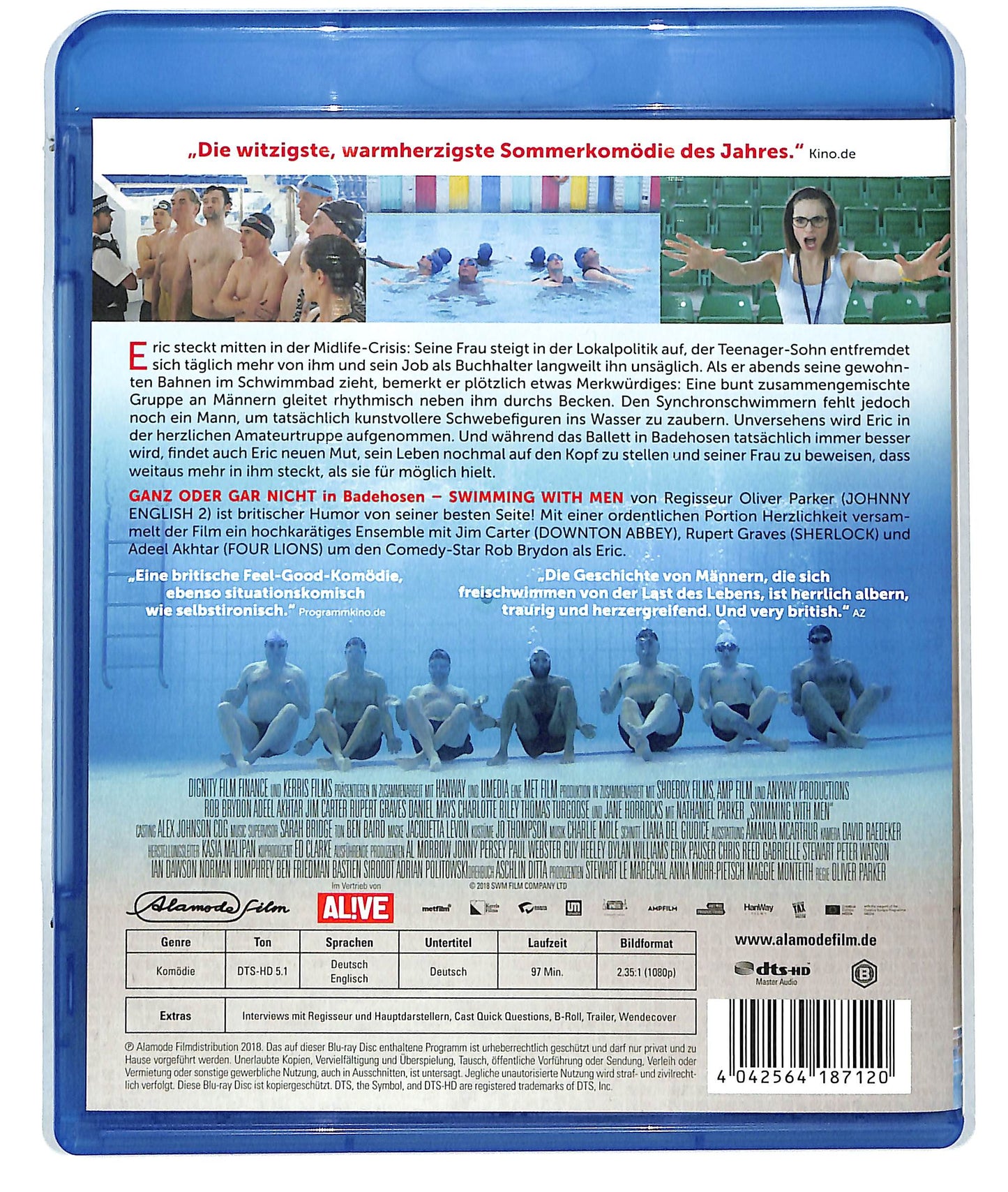 EBOND Swimming with Men - NO ITA BLURAY D819655