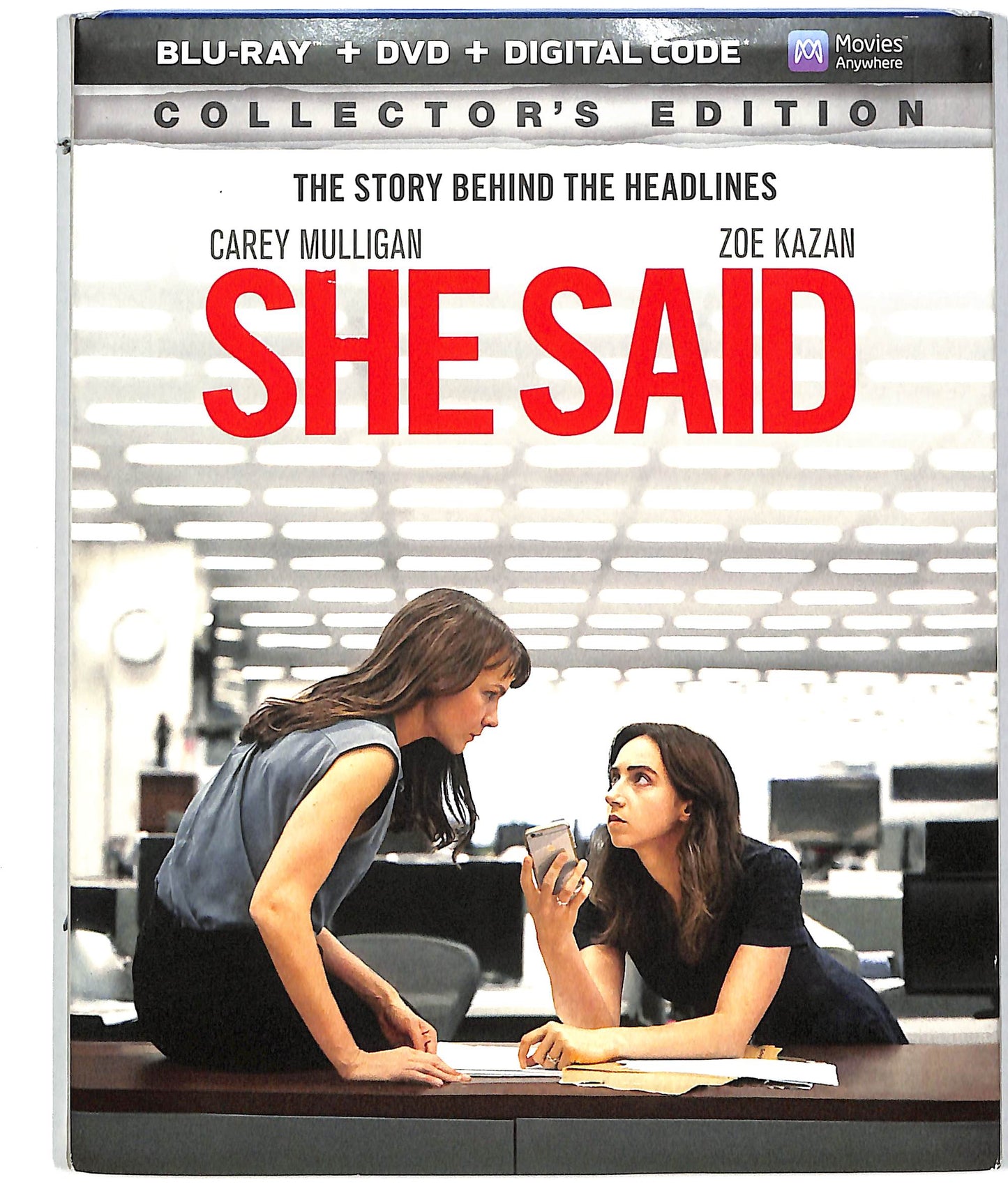EBOND She said DVD + Digital code + BLURAY D819708