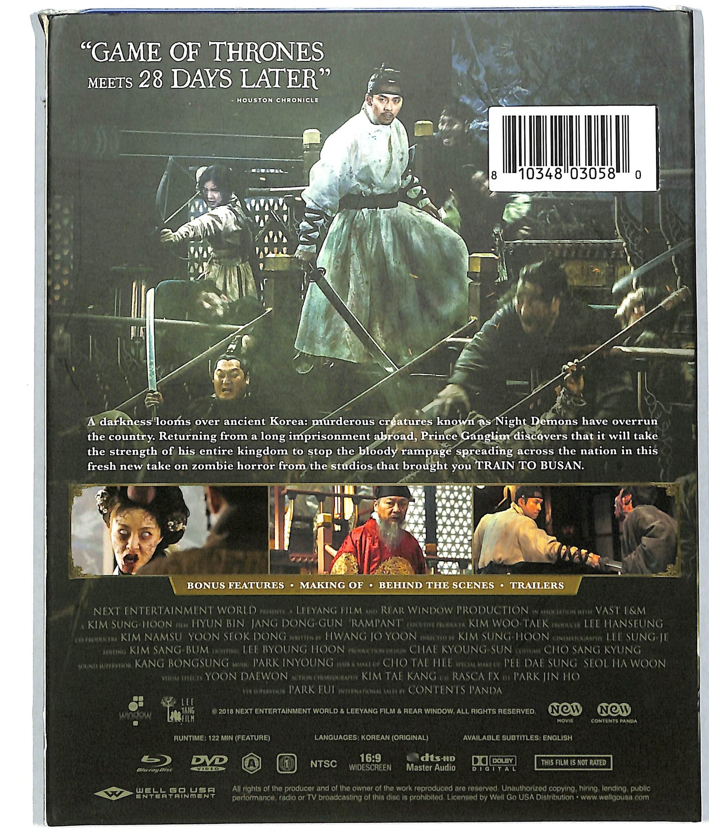 EBOND Rampant (NO ITA) DVD + BLURAY D819712