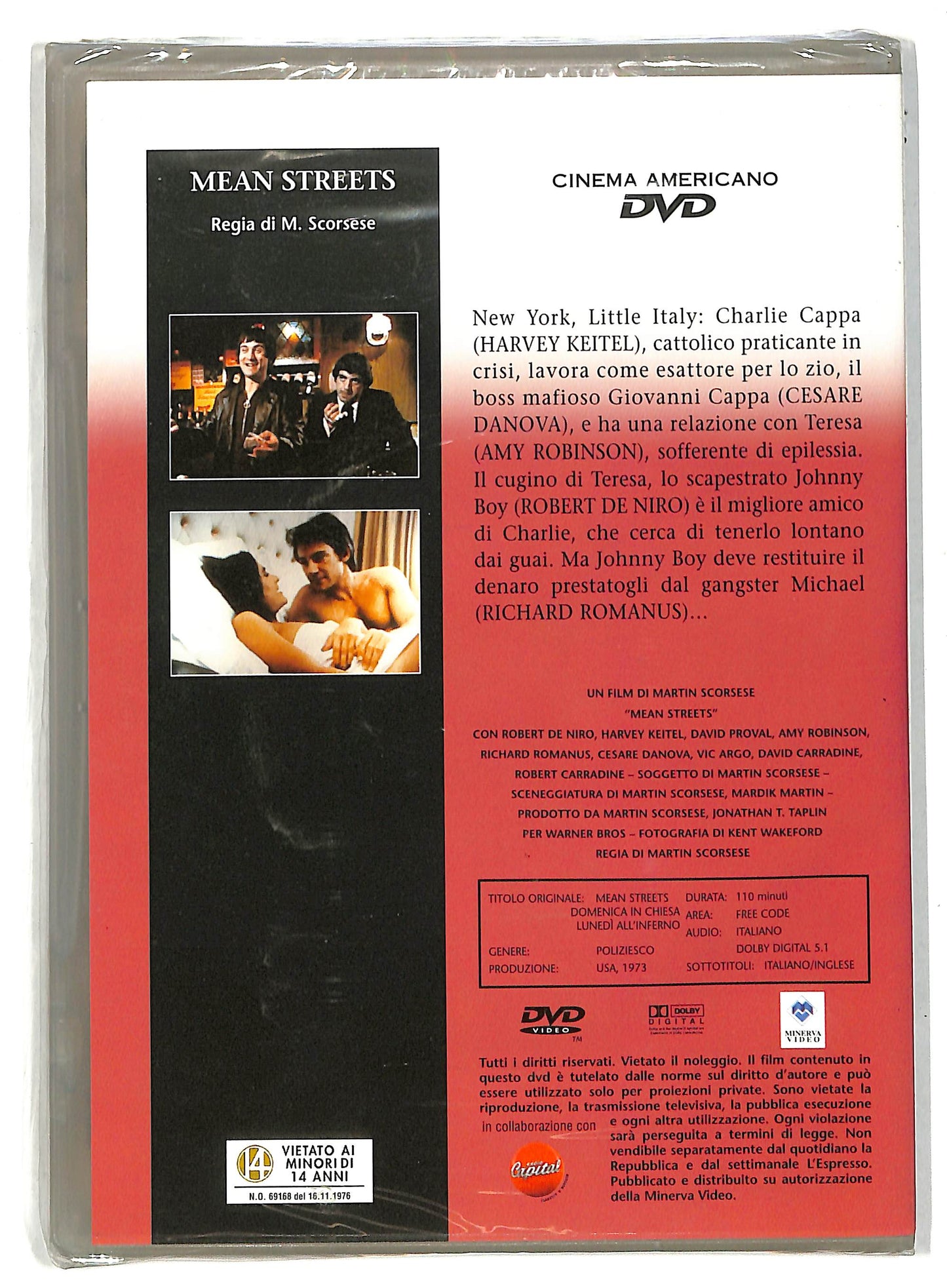 EBOND Mean Streets - Domenica in chiesa, lunedi EDITORIALE DVD D819805