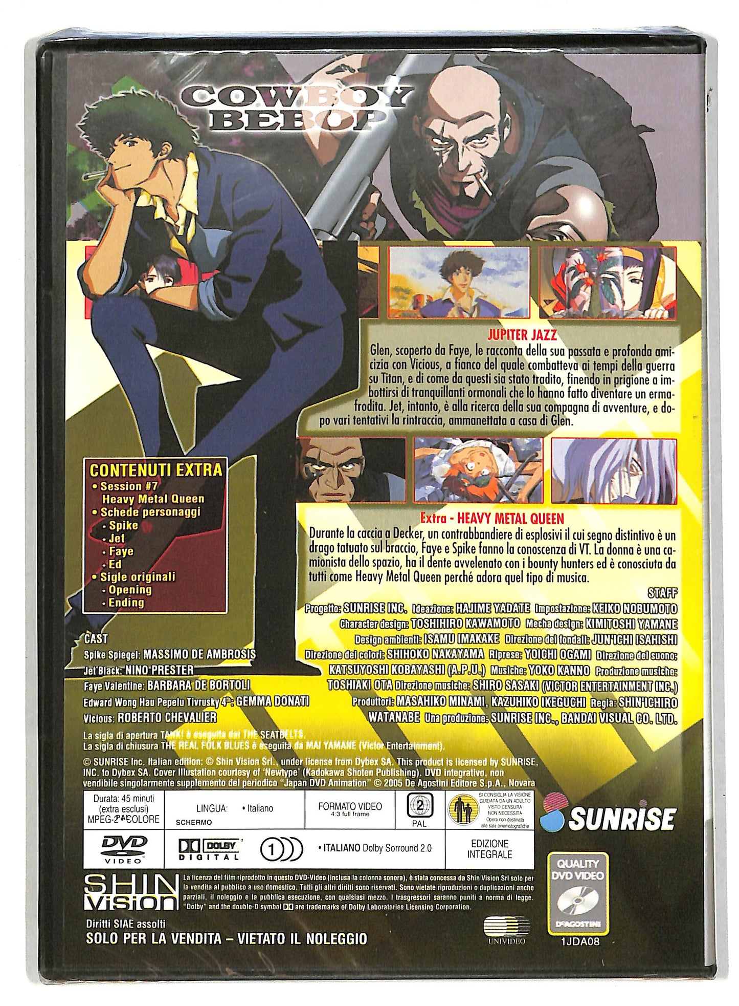 EBOND Cowboy Bebop - Jupiter Jazz EDITORIALE DVD D819812