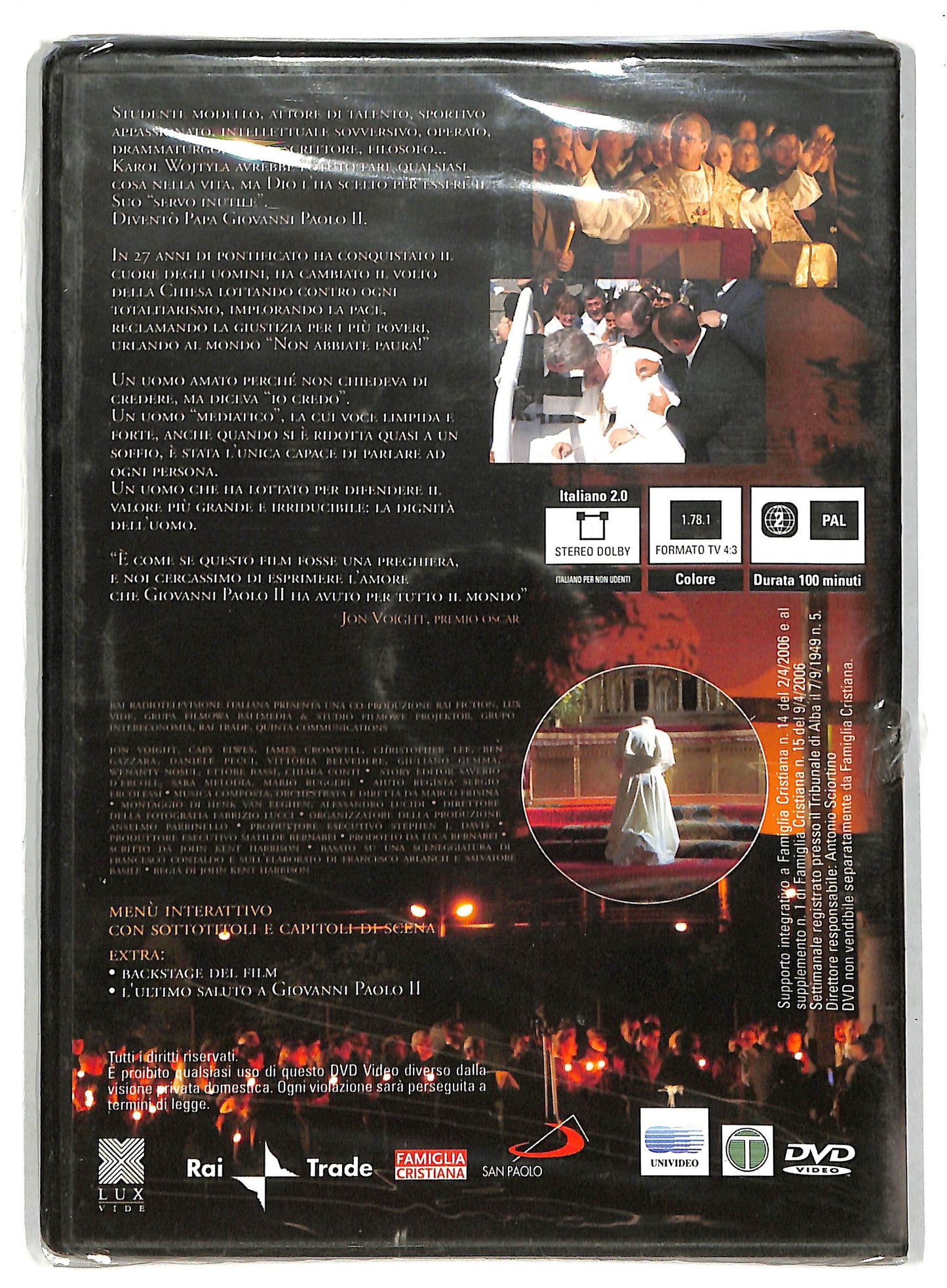 EBOND Giovanni paolo secondo - seconda parte EDITORIALE DVD D819827