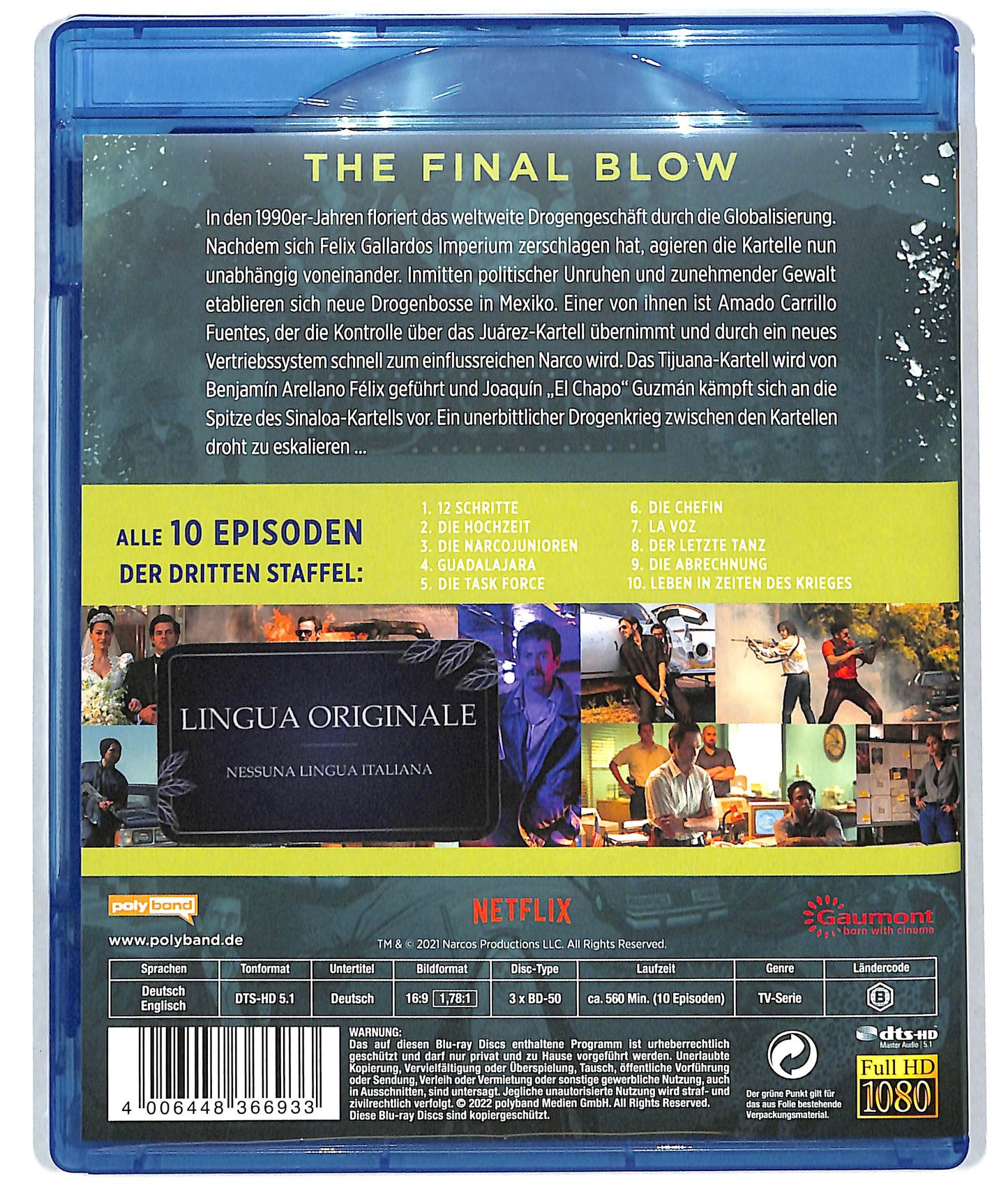 EBOND Narcos mexico - staffel 3 no ita BLURAY D819902