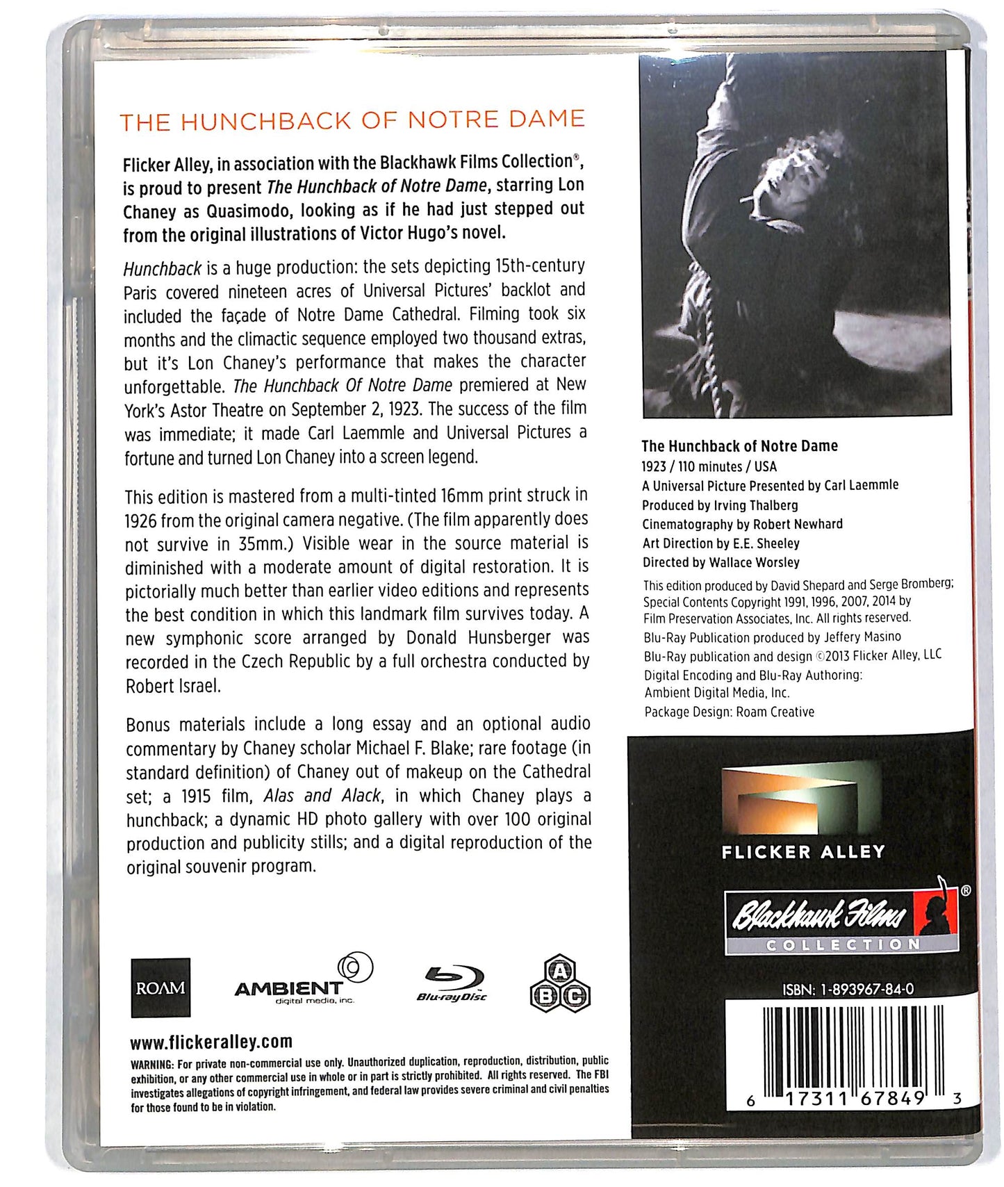 EBOND The Hunchback of Notre Dame - no ita BLURAY D819957