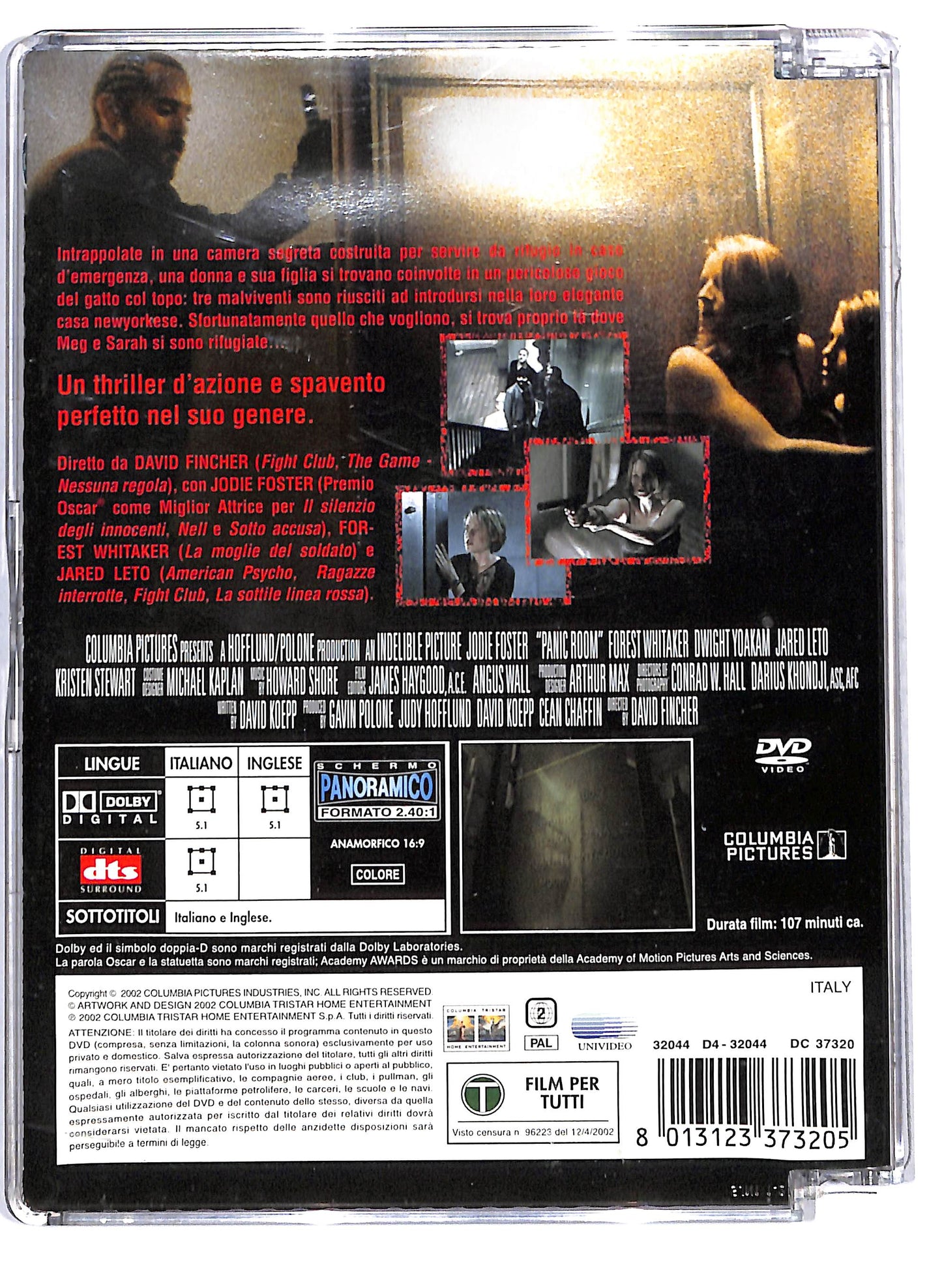 EBOND panic room - SJB DVD D820031