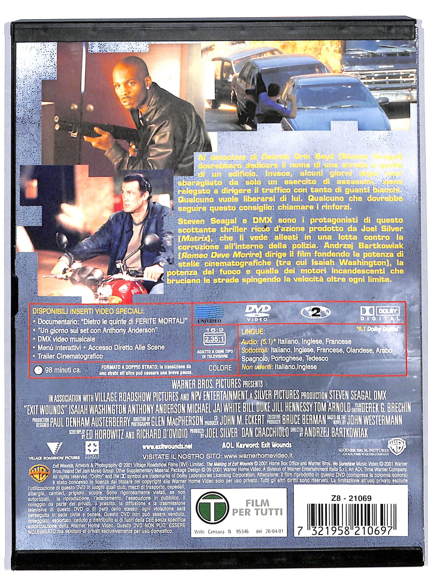 EBOND Ferite Mortali Snapper DVD D820035