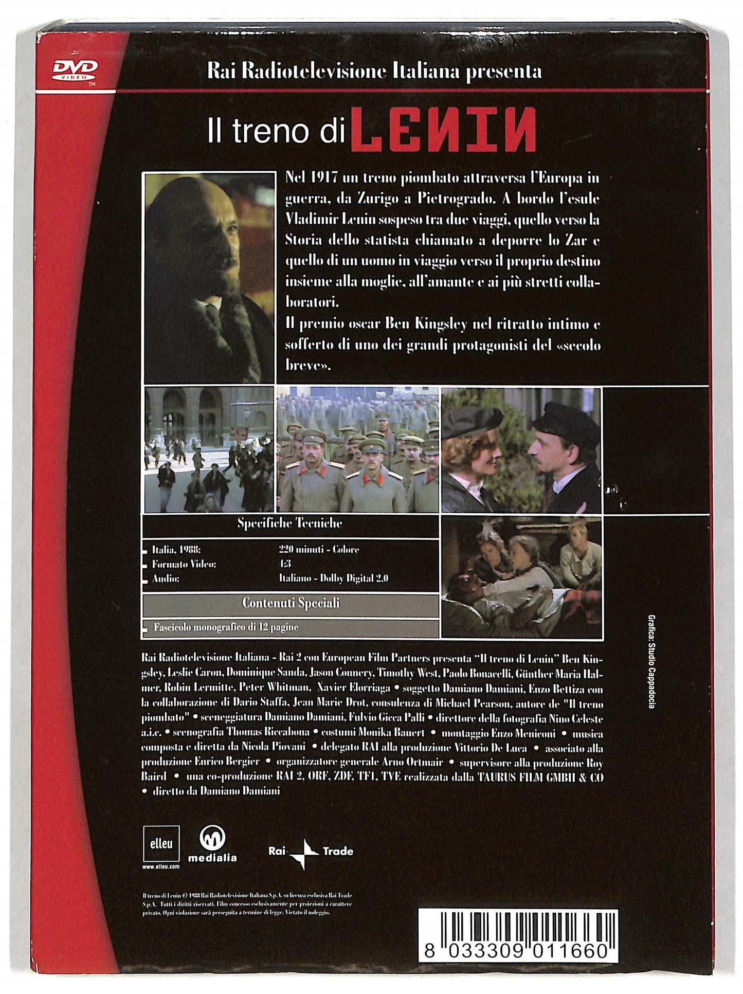 EBOND Il treno di Lenin (2 dischi) SLIPCASE DVD D820045