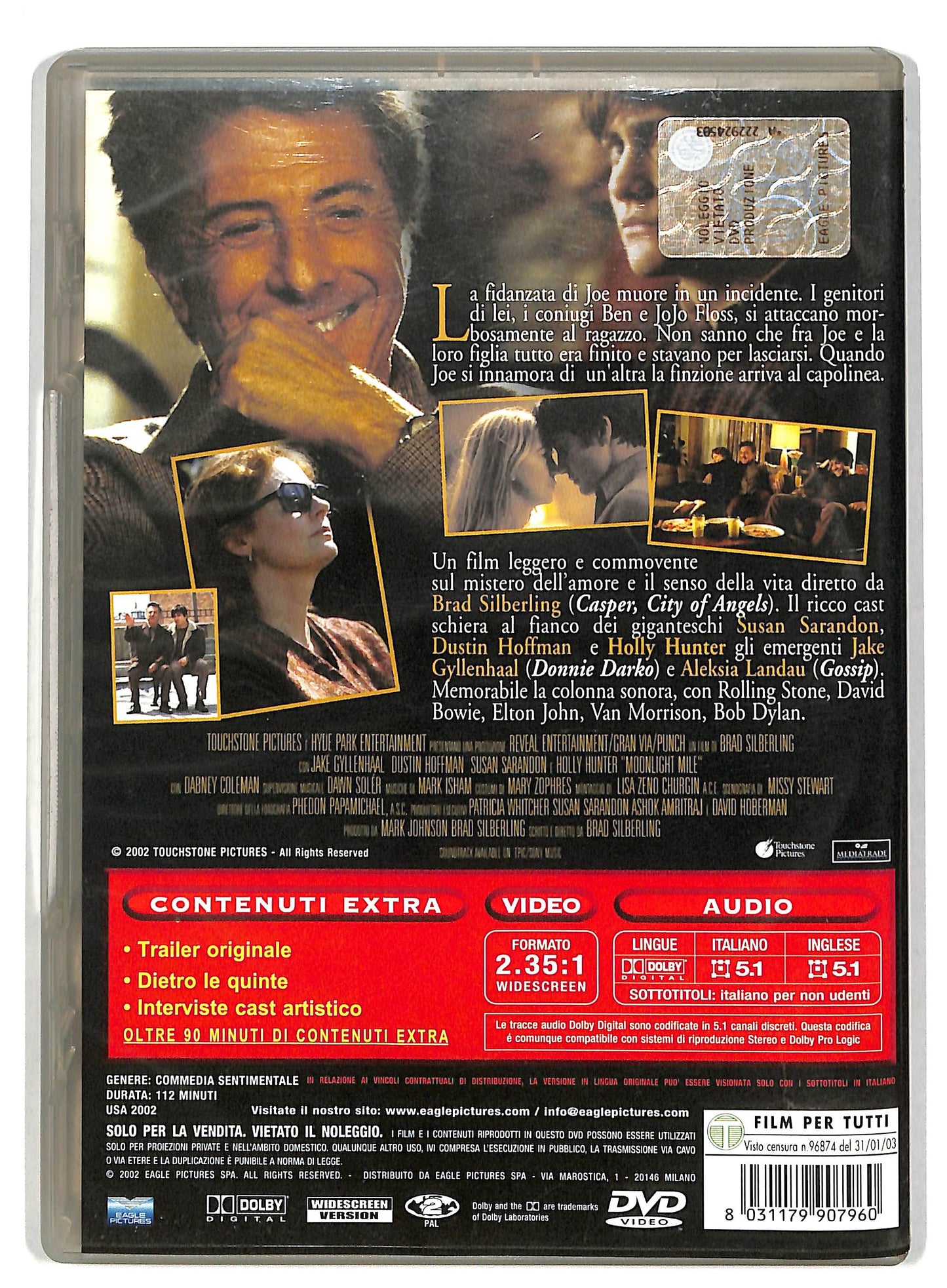 EBOND Moonlight mile - voglia di ricominciare DVD D820051