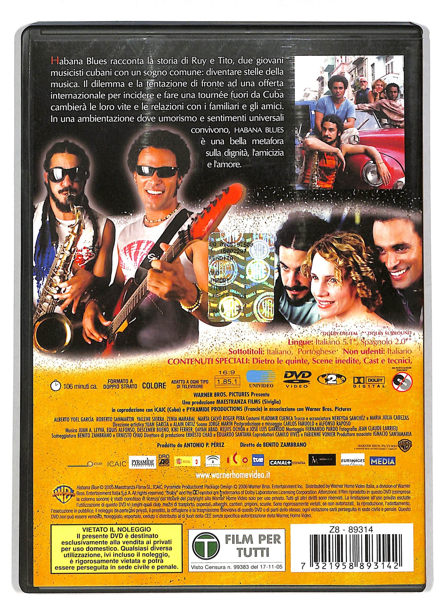 EBOND Habana Blues DVD D820068
