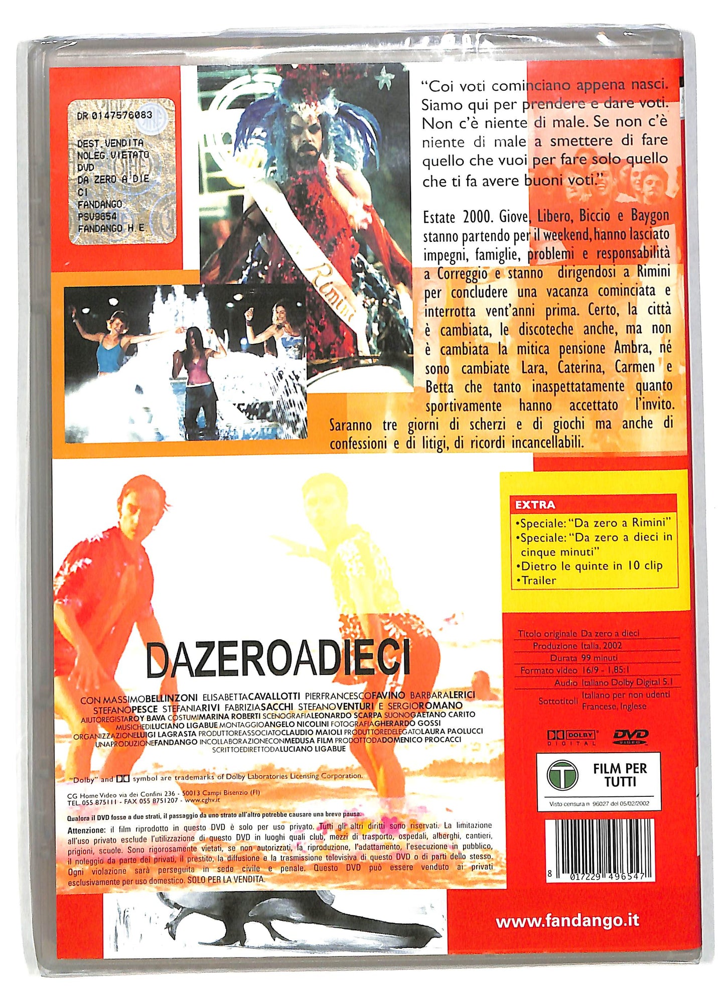 EBOND Da zero a dieci DVD D820213
