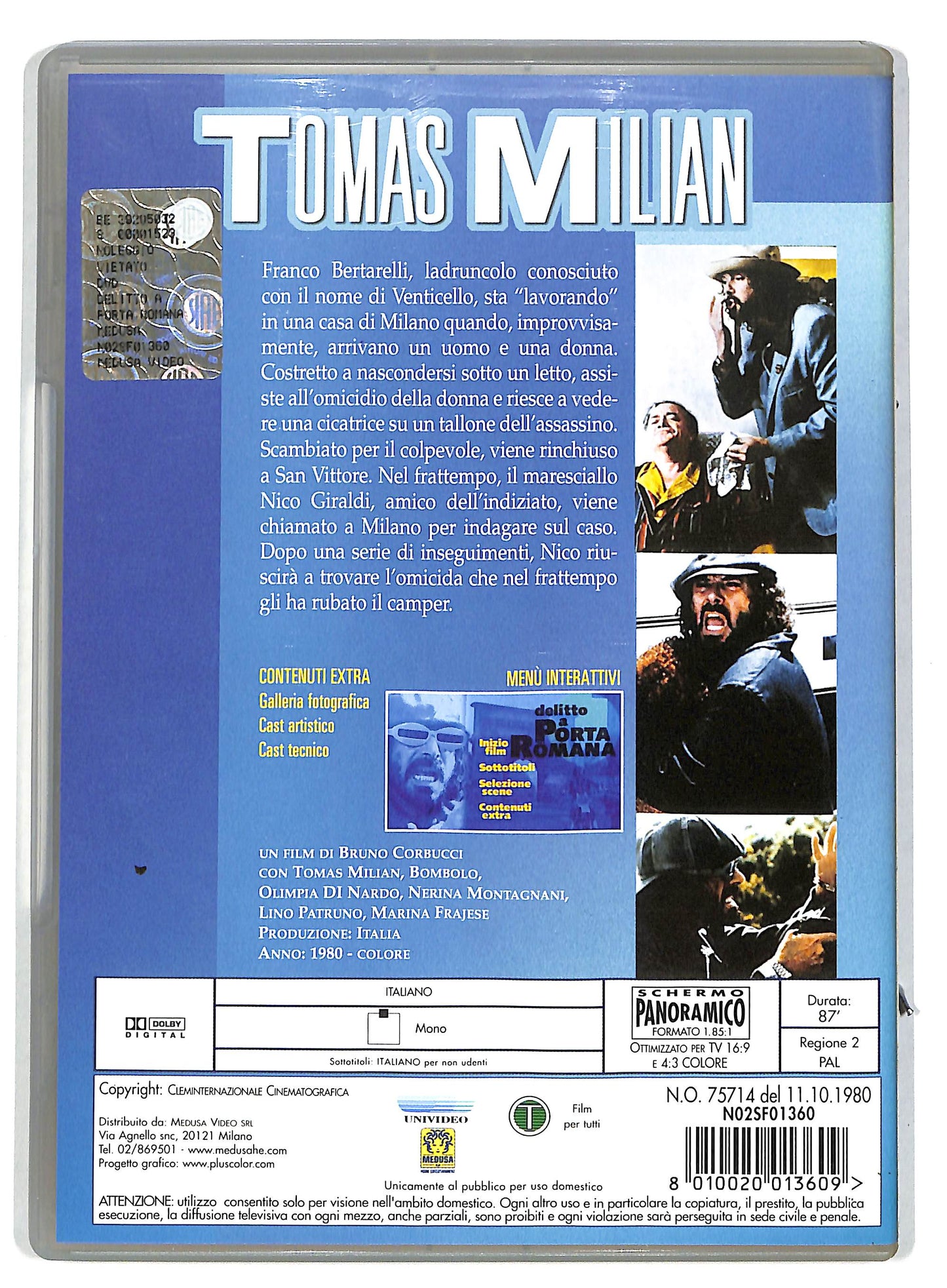 EBOND Delitto a porta romana DVD D820231