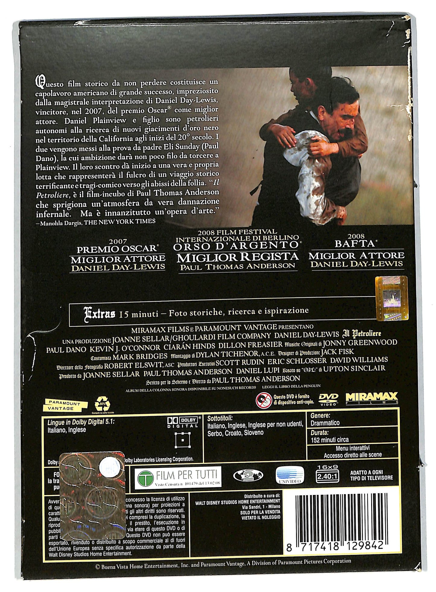 EBOND Il petroliere DIGIPACK DVD D820234