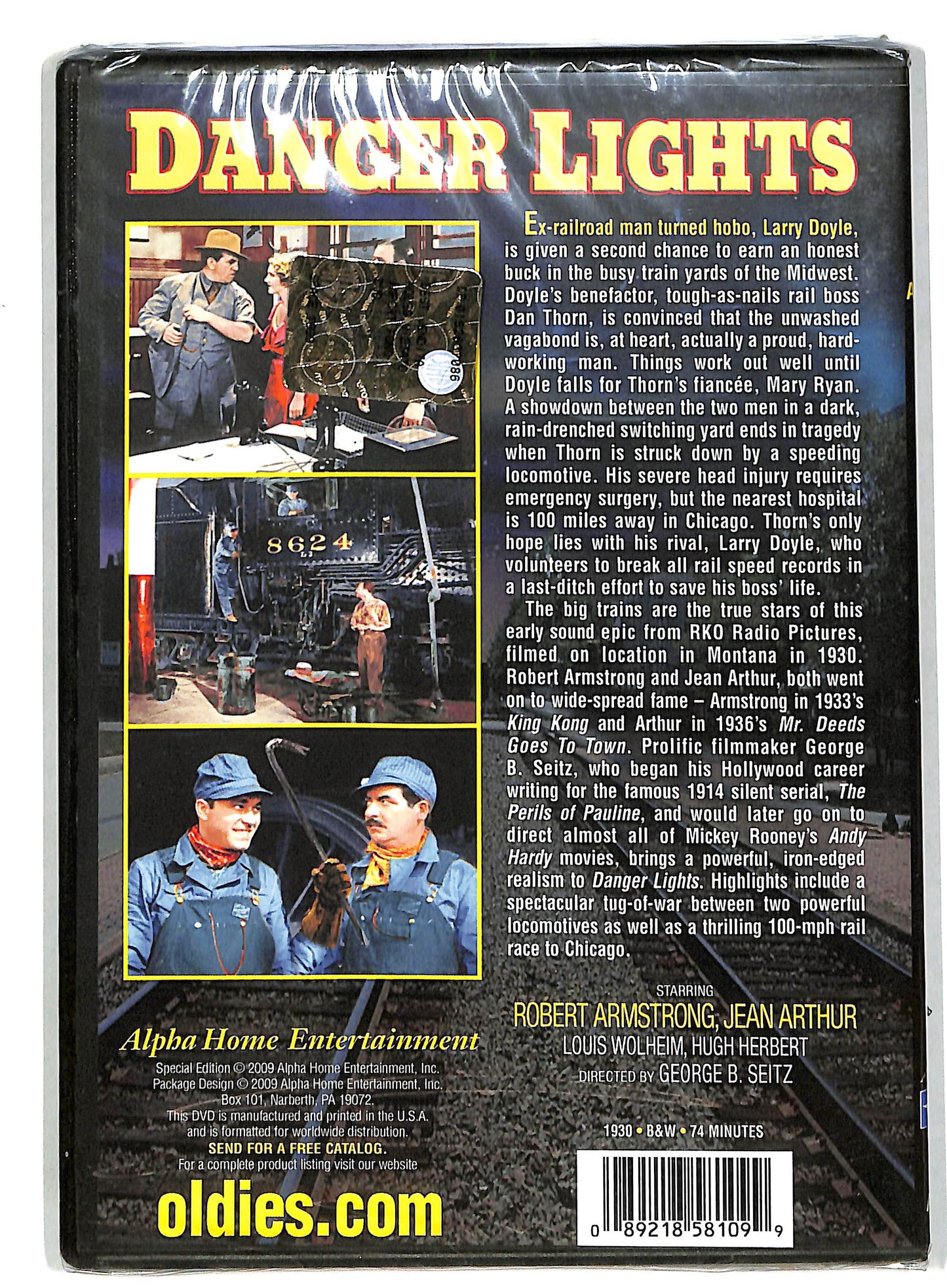 EBOND Danger lights DVD D820302