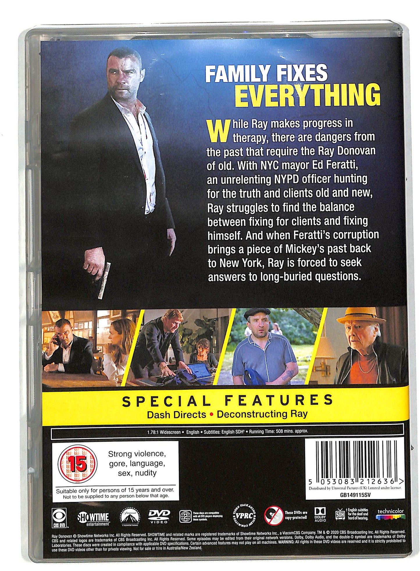 EBOND Ray donovan season seven - no ita DVD D820506