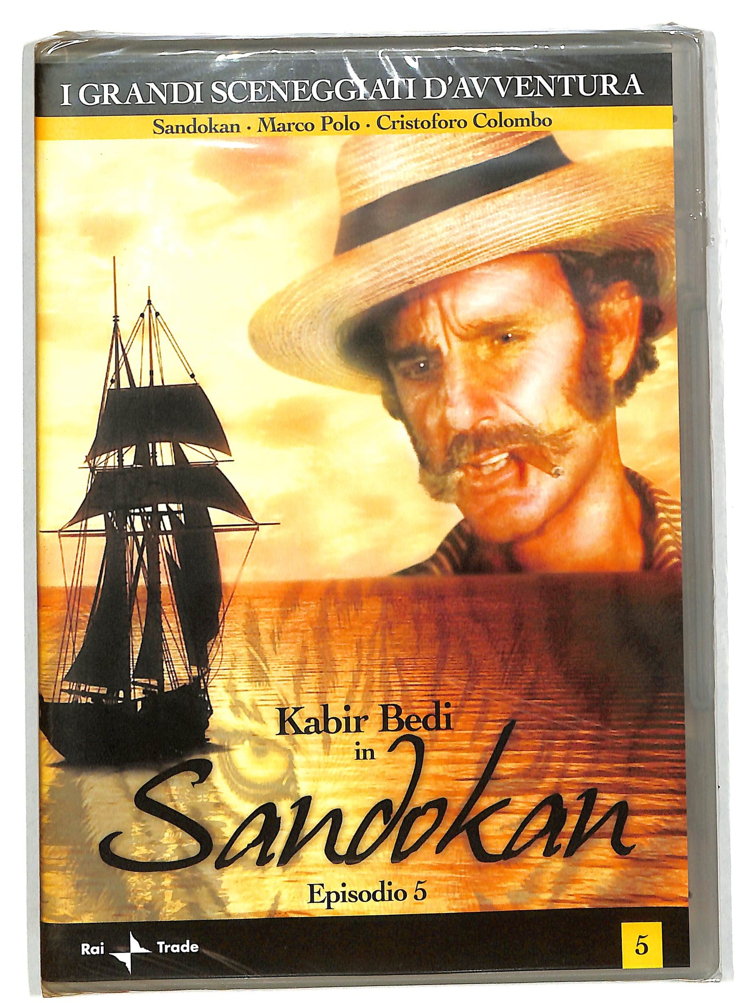 EBOND I grandi sceneggaiti d'avventura Sandokan 5 Ep 5 EDITORIALE DVD D820523