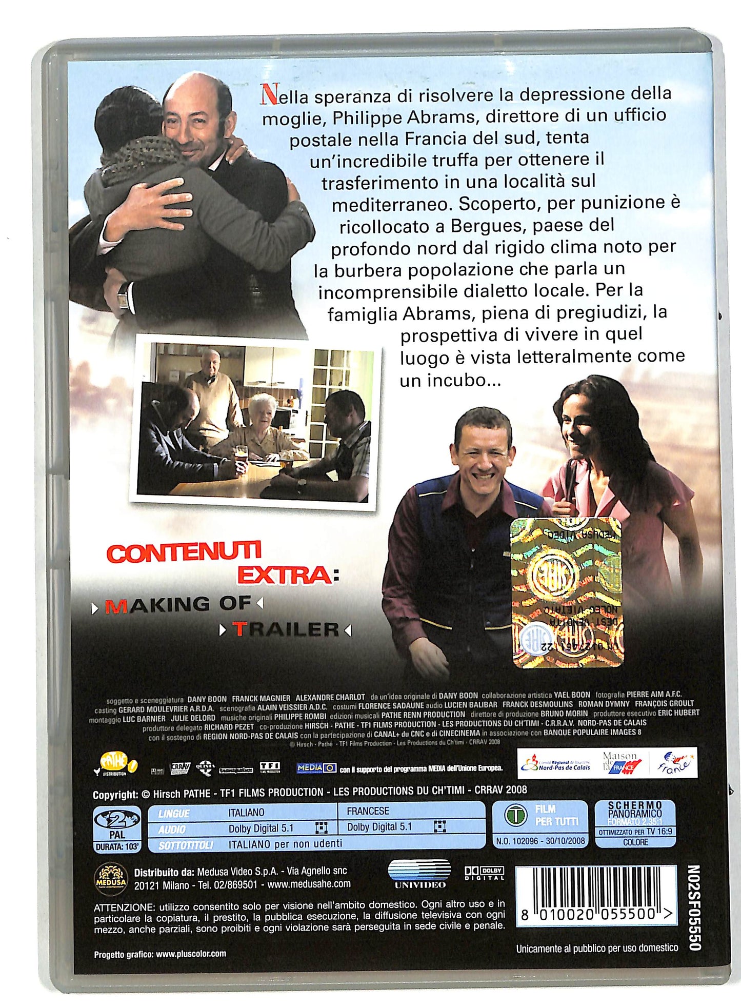 EBOND Giu al Nord DVD D820538